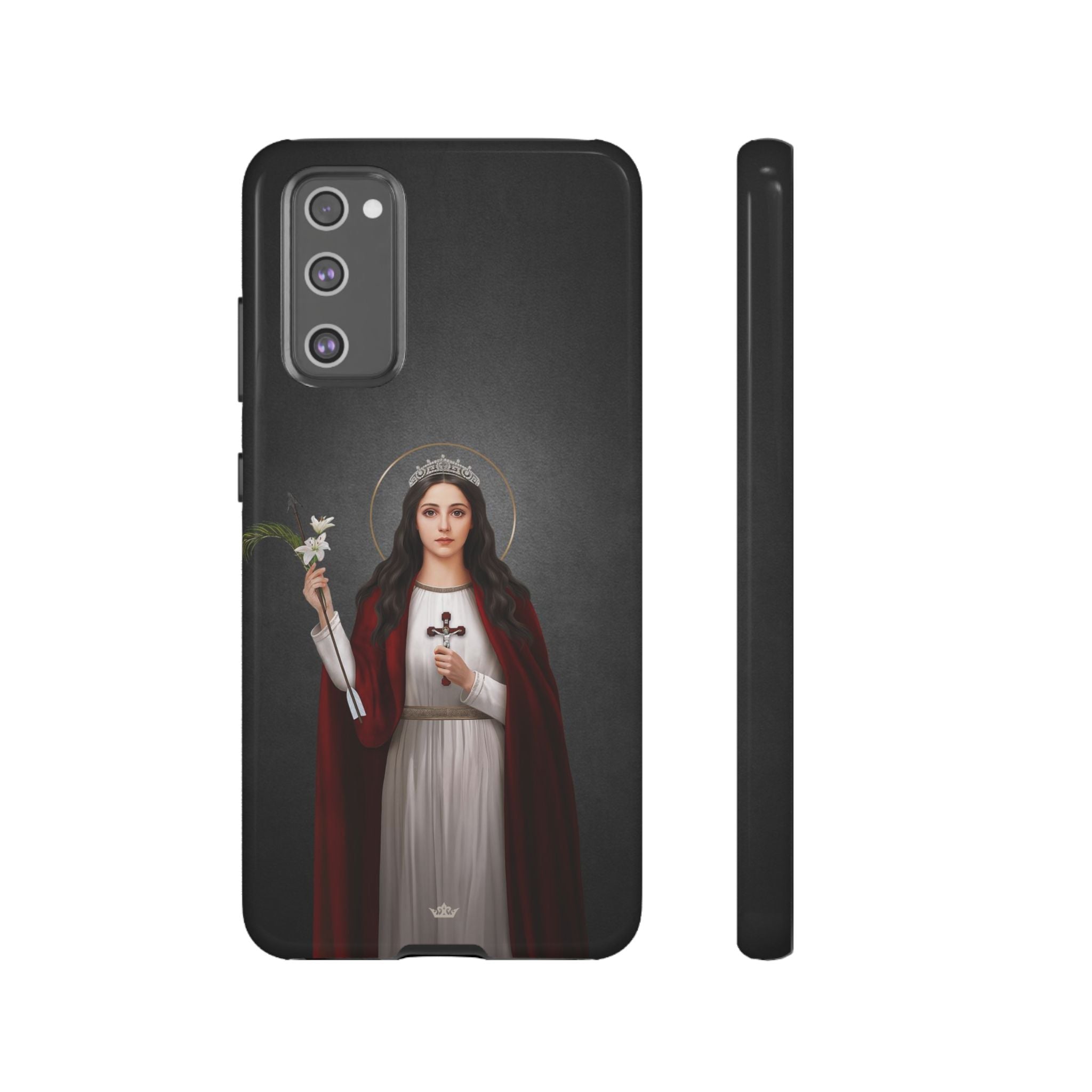 St. Philomena Hard Phone Case (Dark)