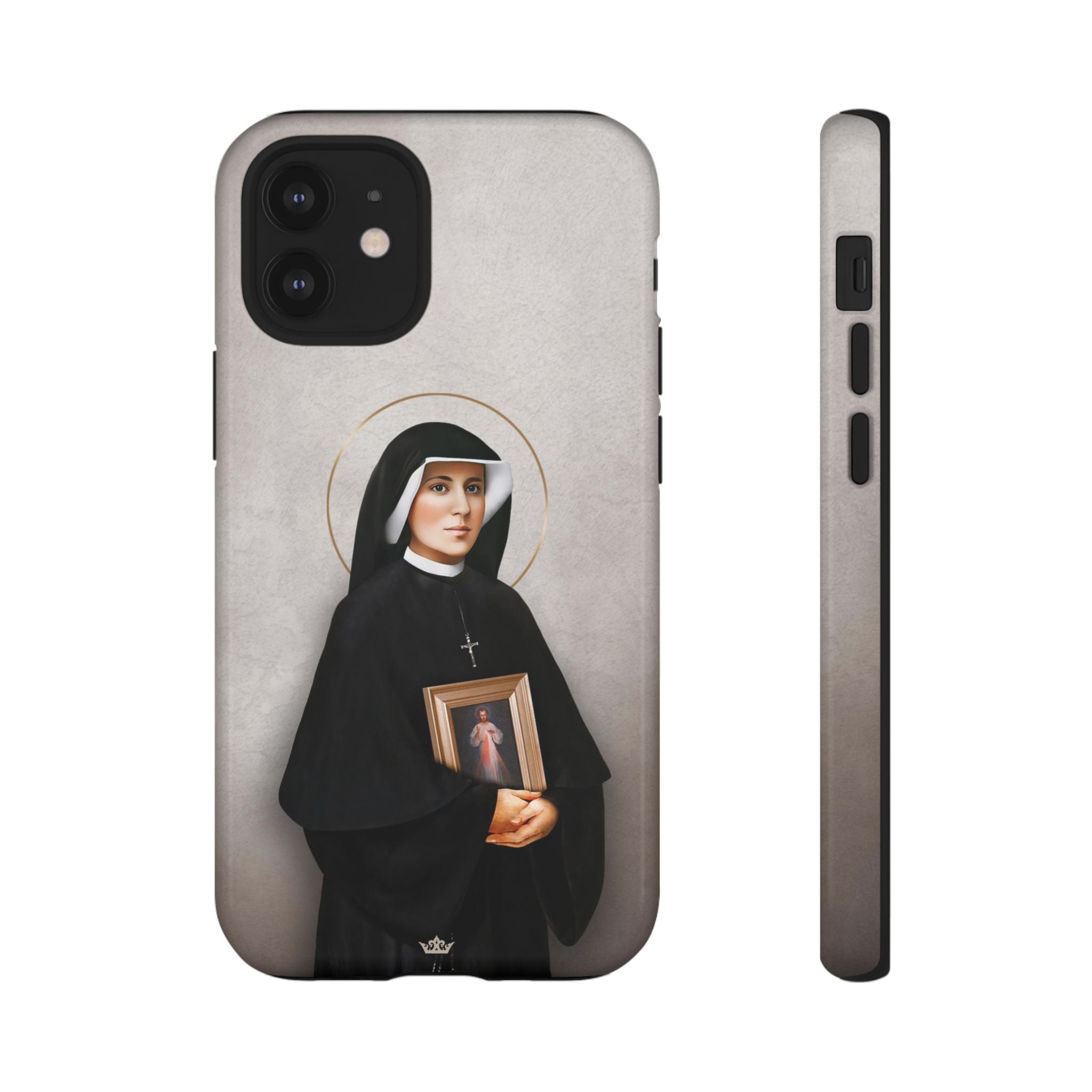 St. Faustina Hard Phone Case (Light)