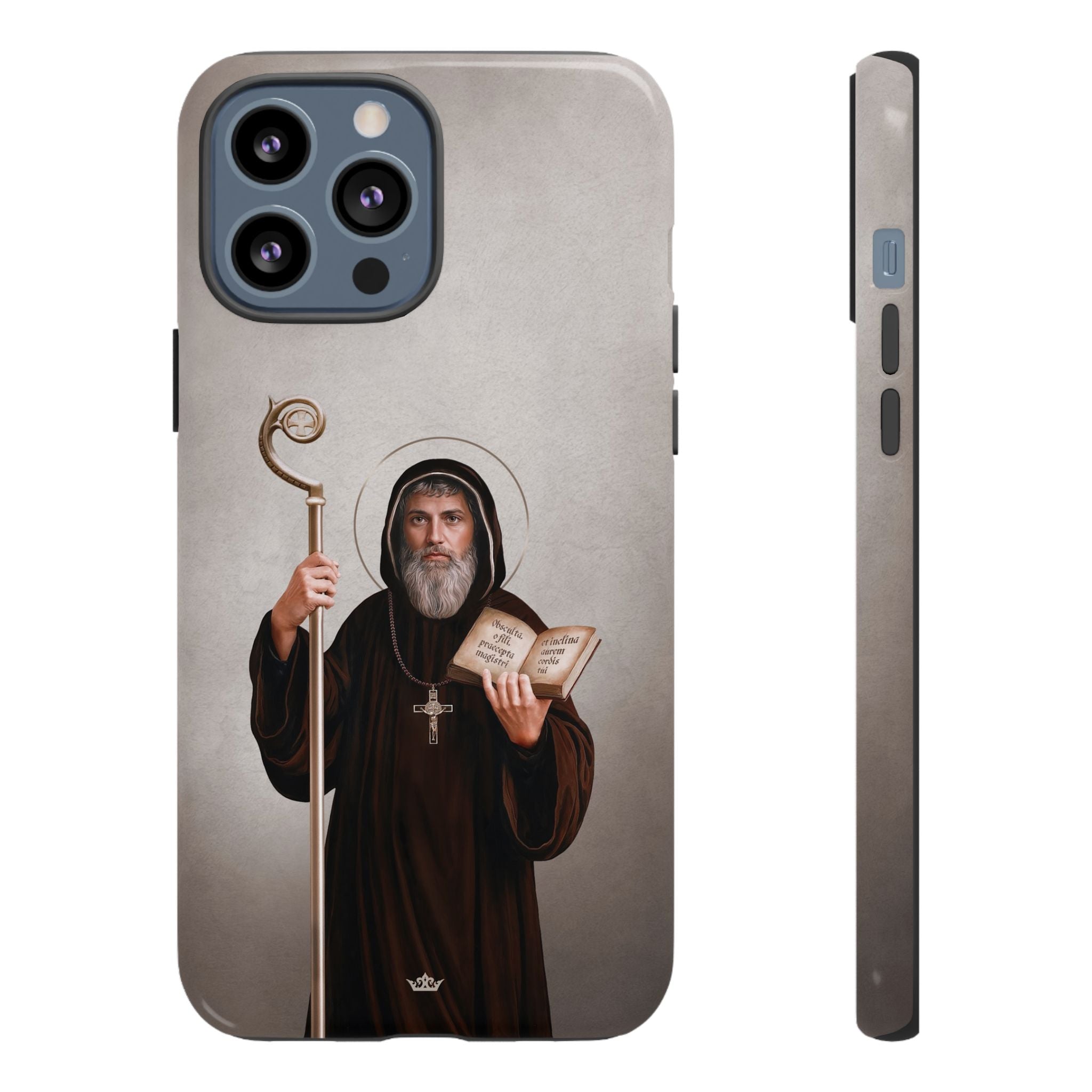 St. Benedict Hard Phone Case (Light)