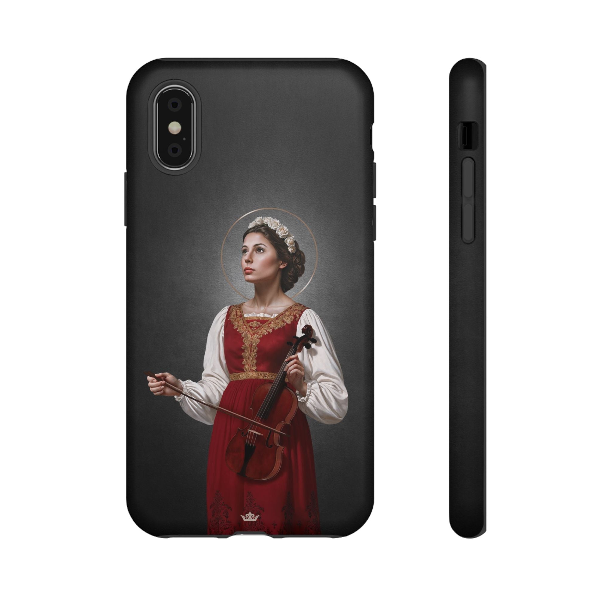 St. Cecilia Hard Phone Case (Dark)