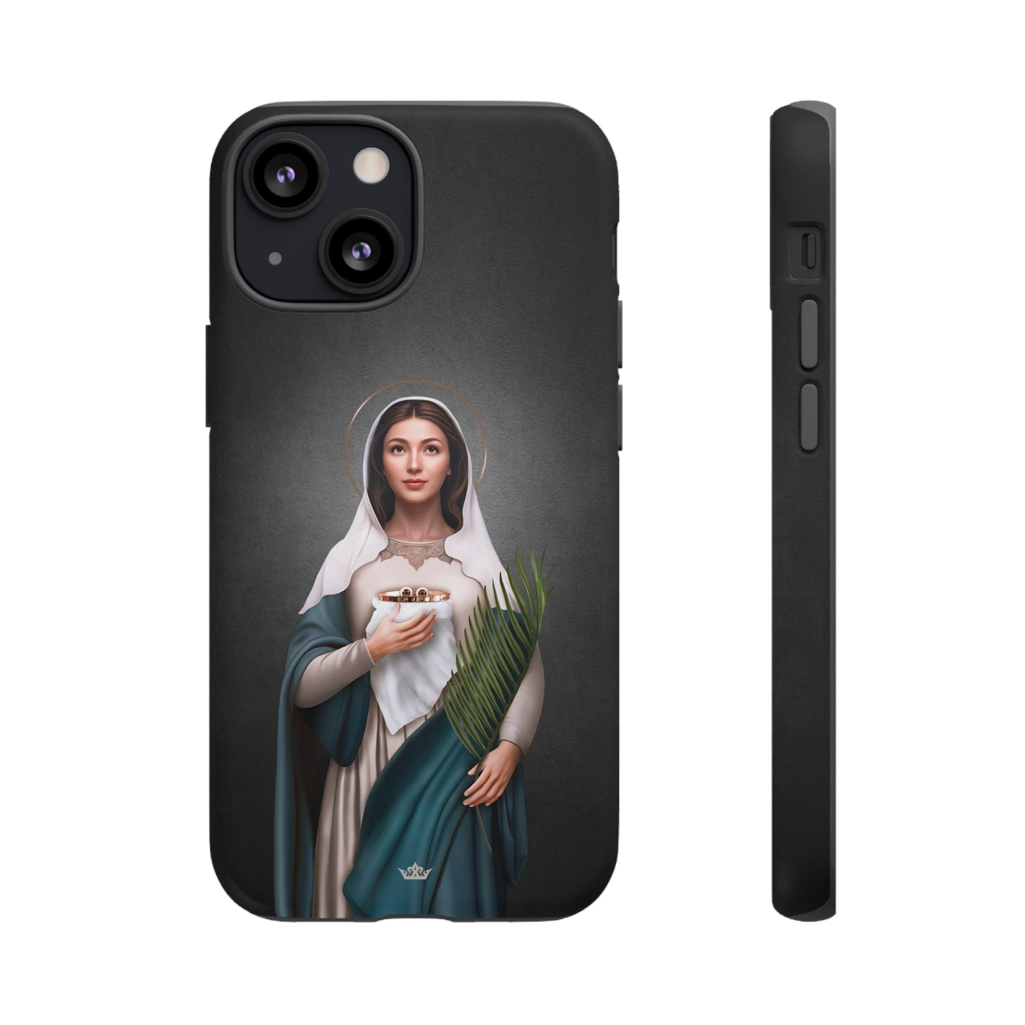 St. Lucy Hard Phone Case (Dark)