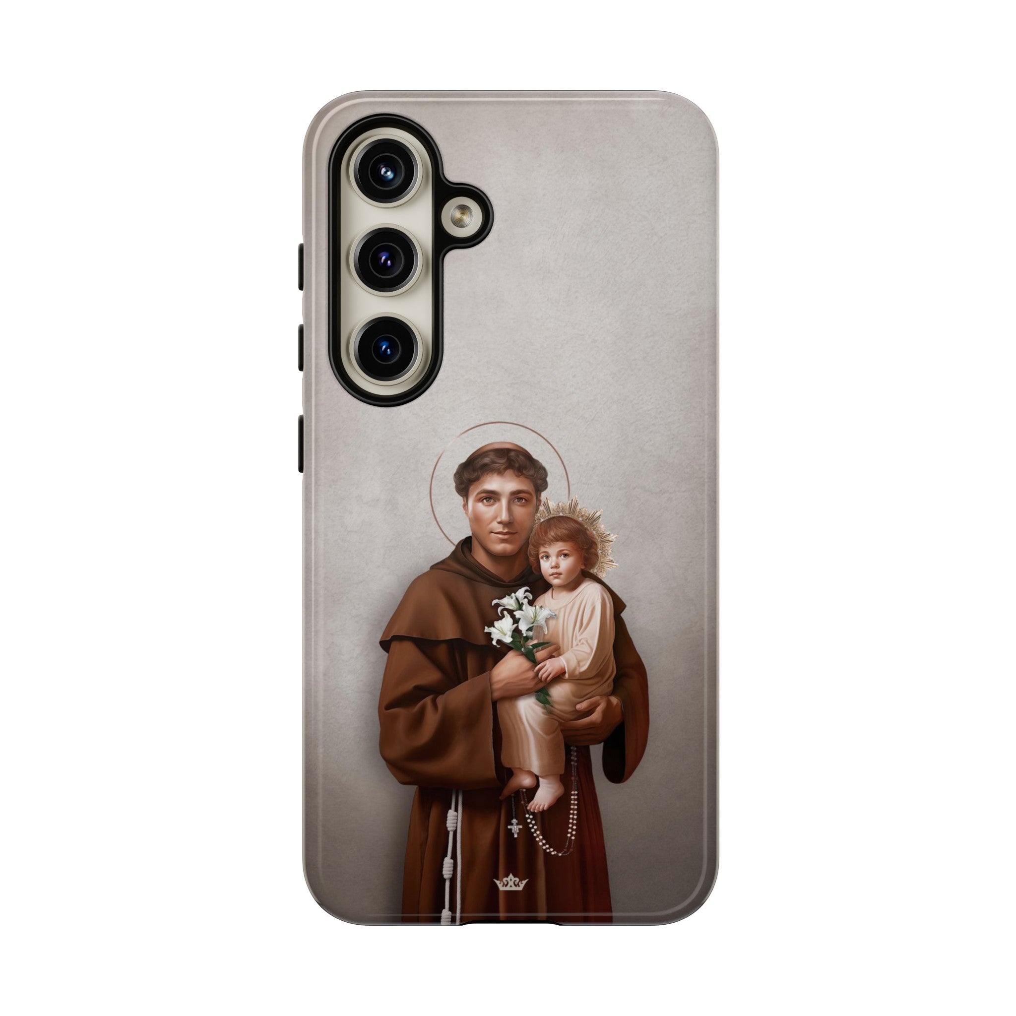 St. Anthony of Padua Hard Phone Case (Light)