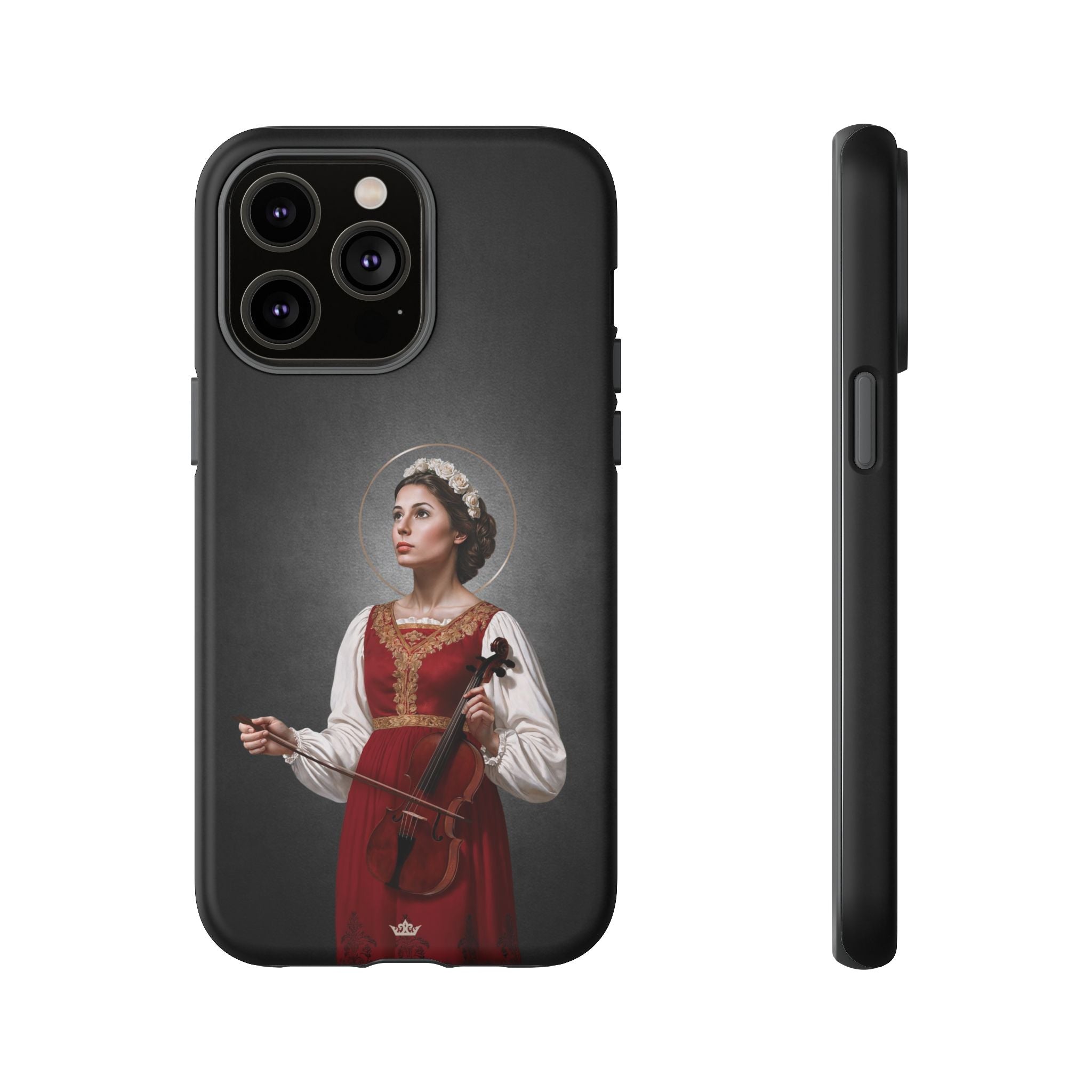 St. Cecilia Hard Phone Case (Dark)