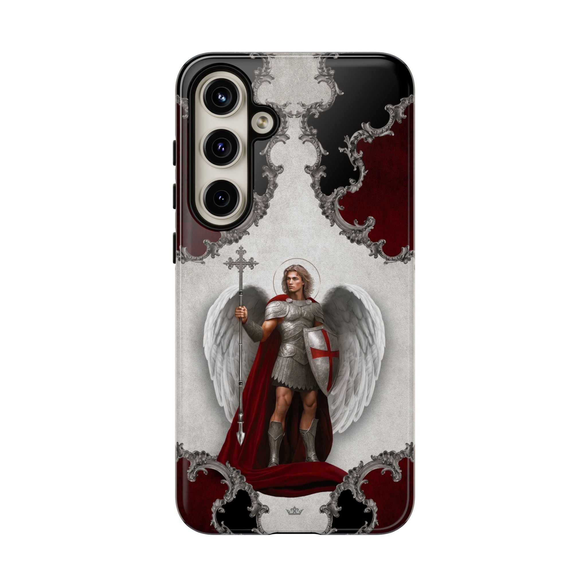 St. Michael the Archangel Victorious Hard Phone Case (Baroque)