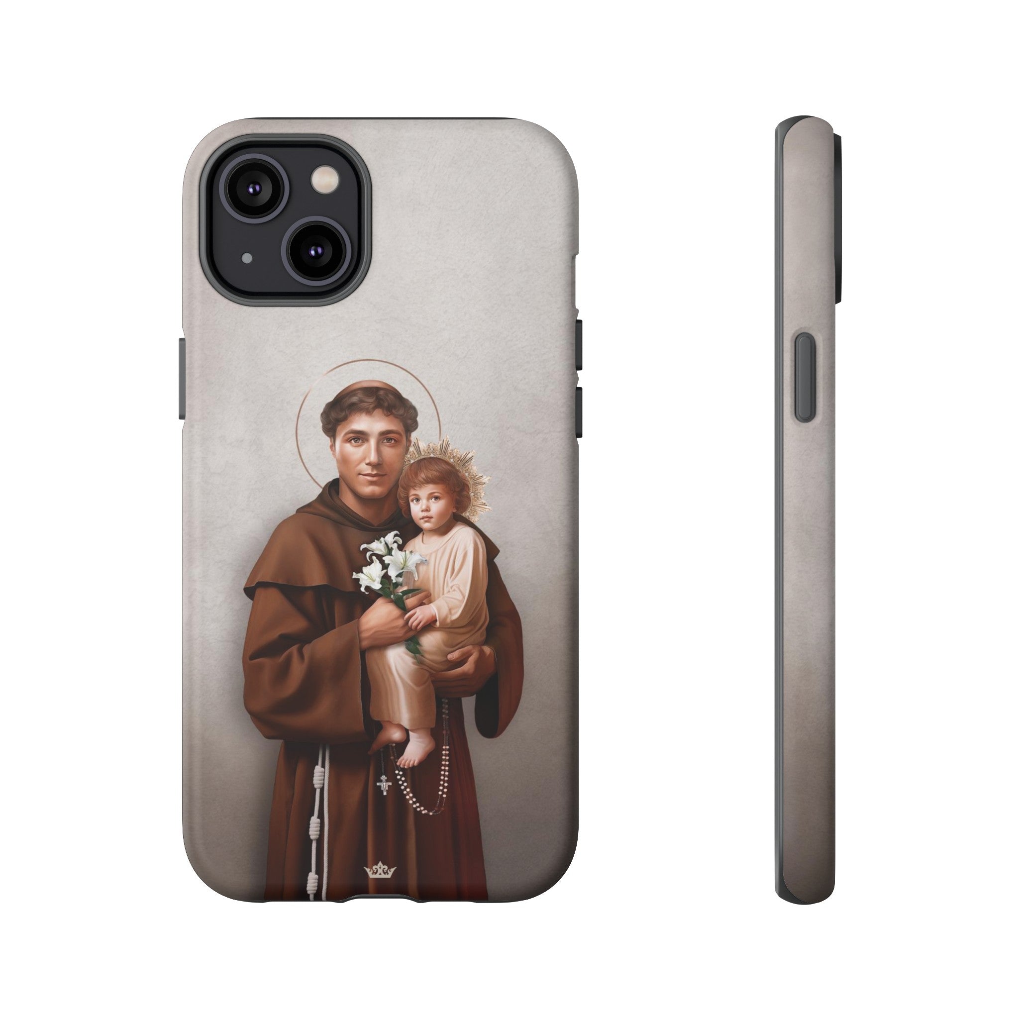 St. Anthony of Padua Hard Phone Case (Light)