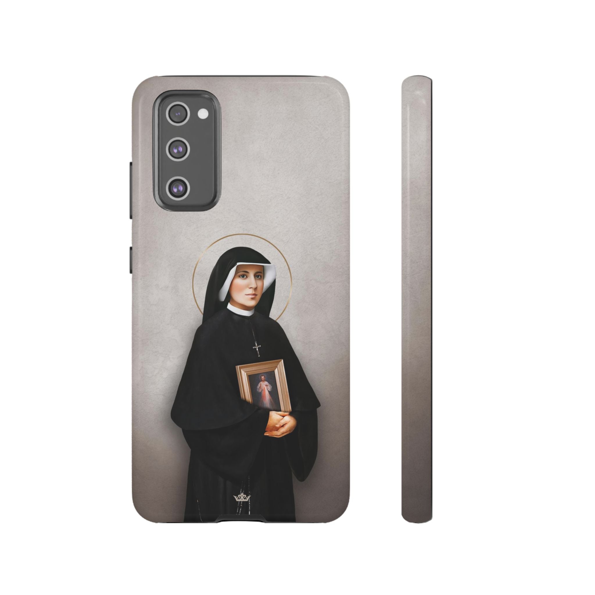 St. Faustina Hard Phone Case (Light)