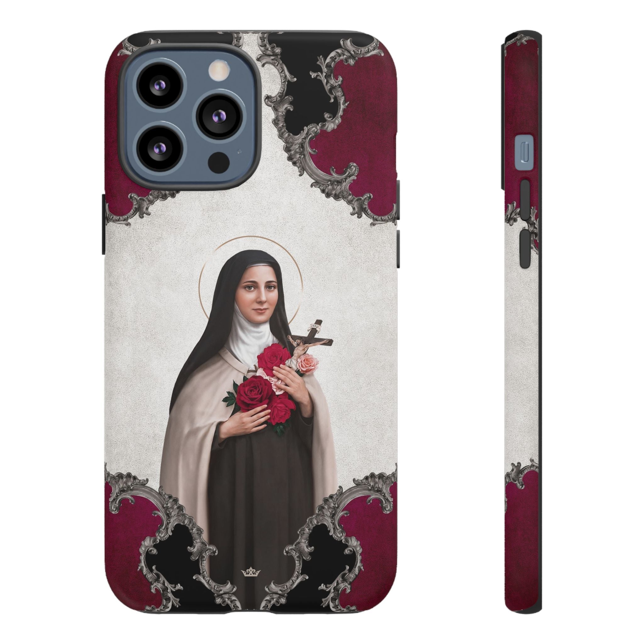 St. Therese of Lisieux Hard Phone Case (Baroque)