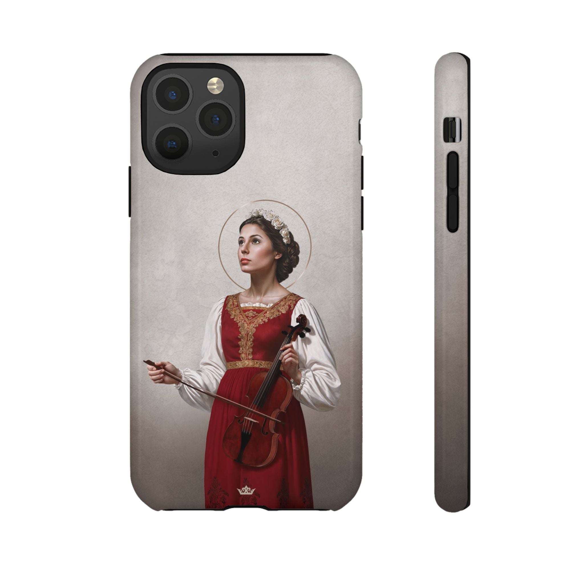 St. Cecilia Hard Phone Case (Light)