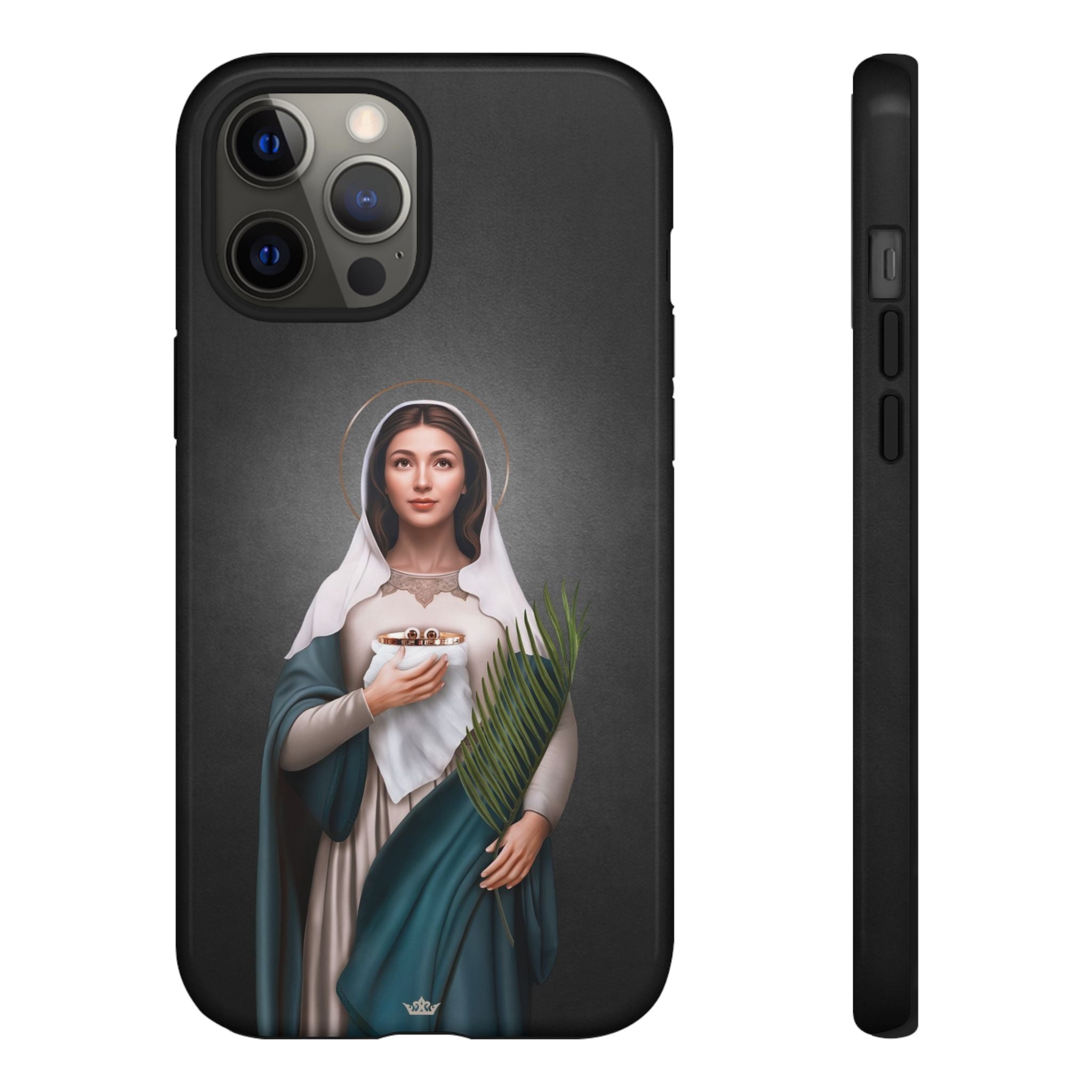 St. Lucy Hard Phone Case (Dark)