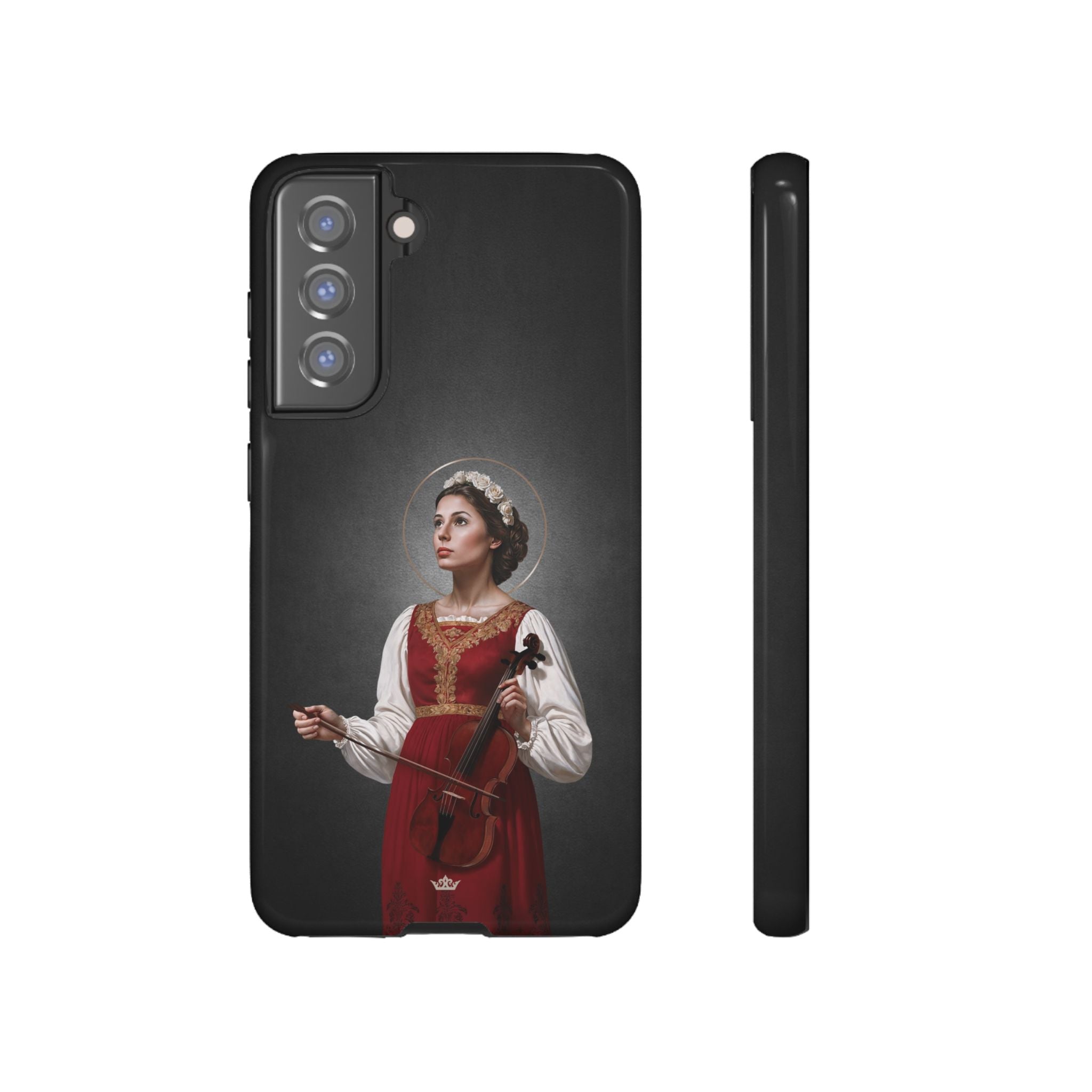 St. Cecilia Hard Phone Case (Dark)