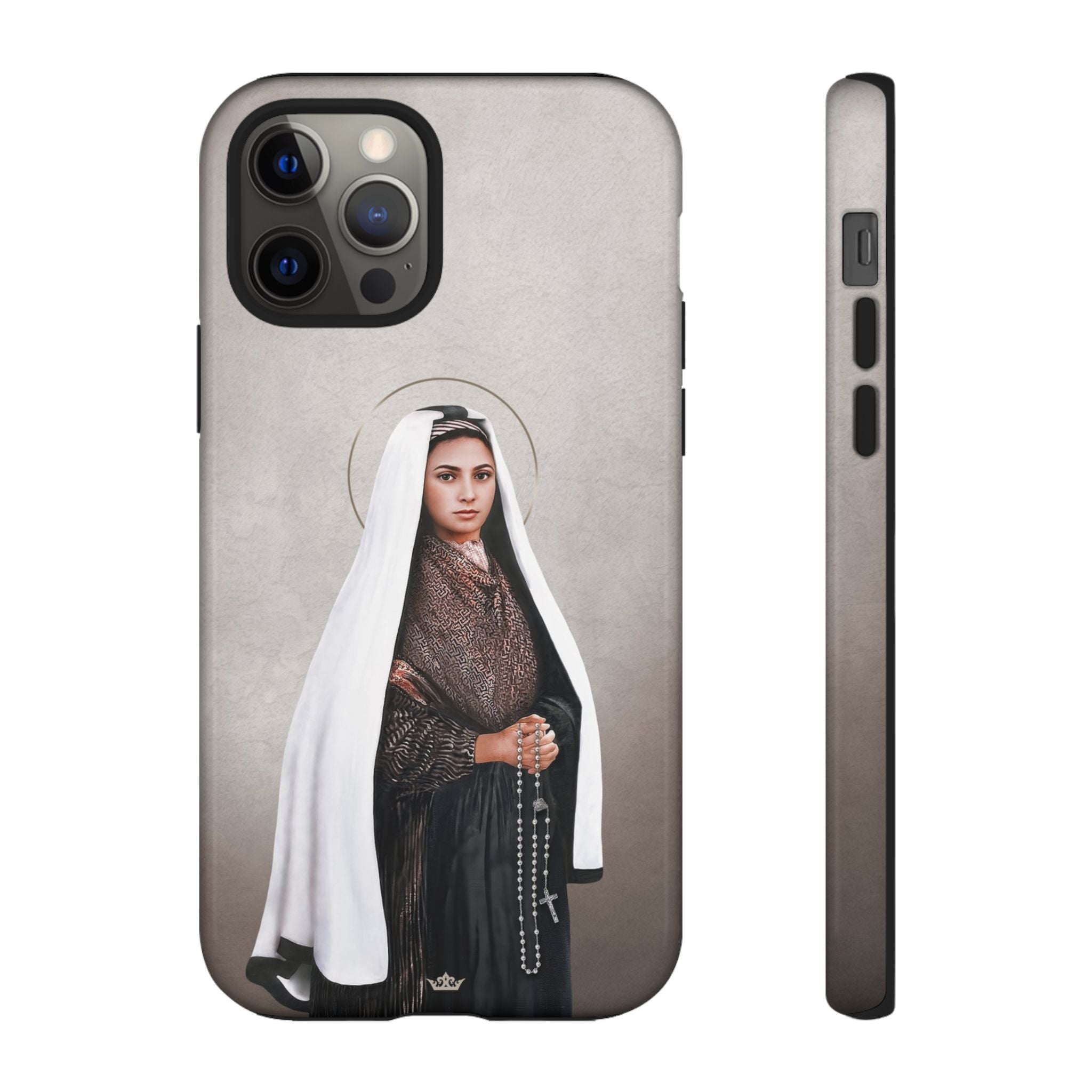 St. Bernadette Hard Phone Case (Light)