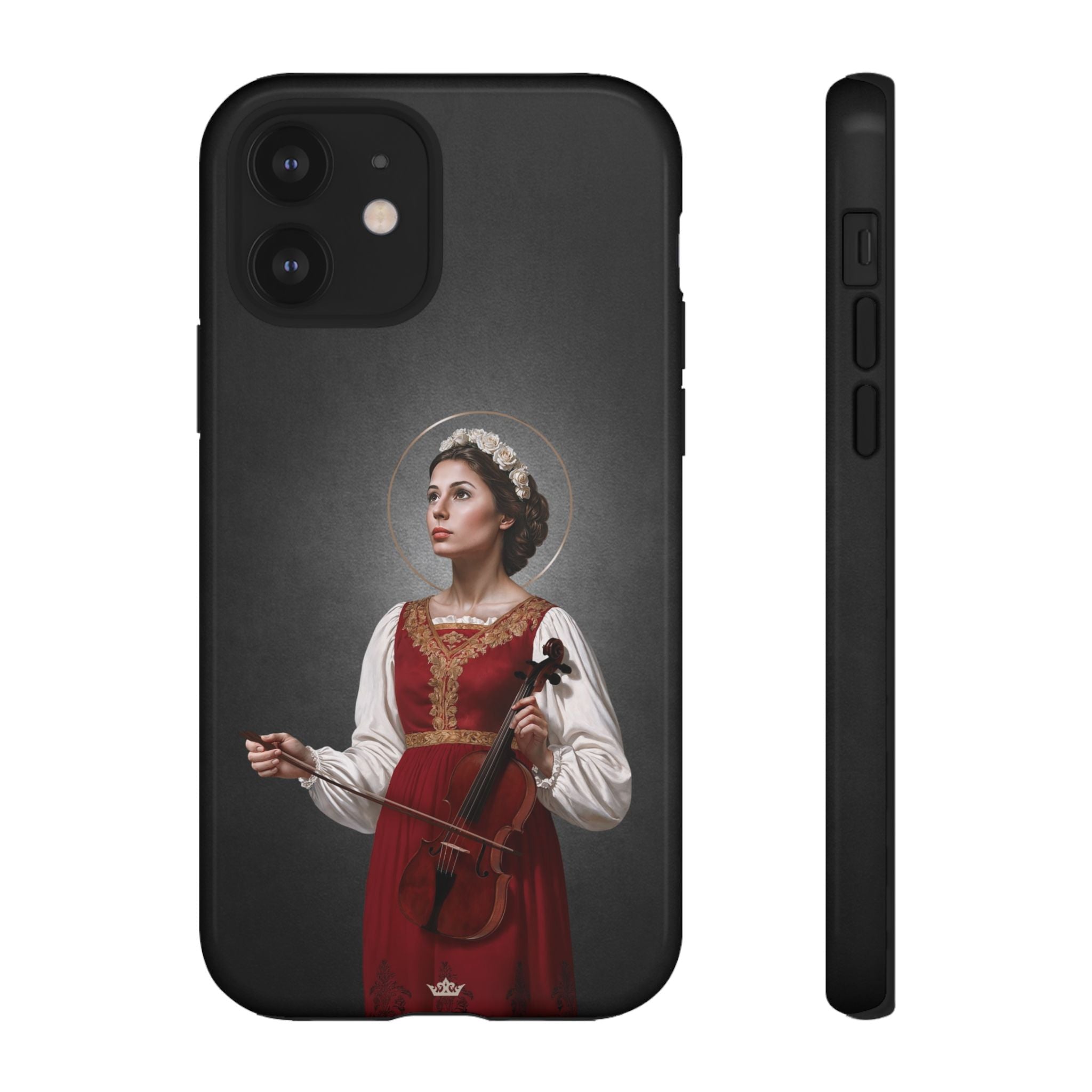 St. Cecilia Hard Phone Case (Dark)