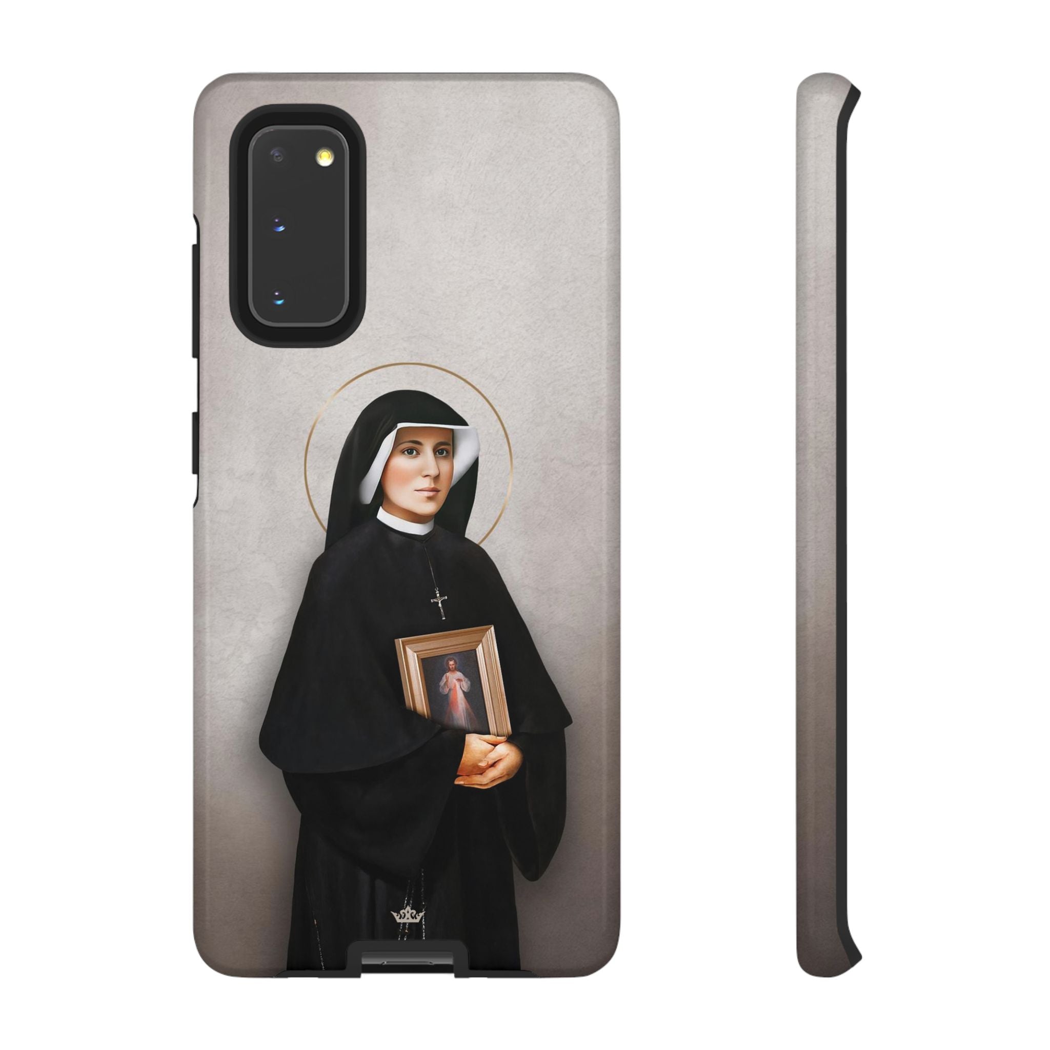 St. Faustina Hard Phone Case (Light)