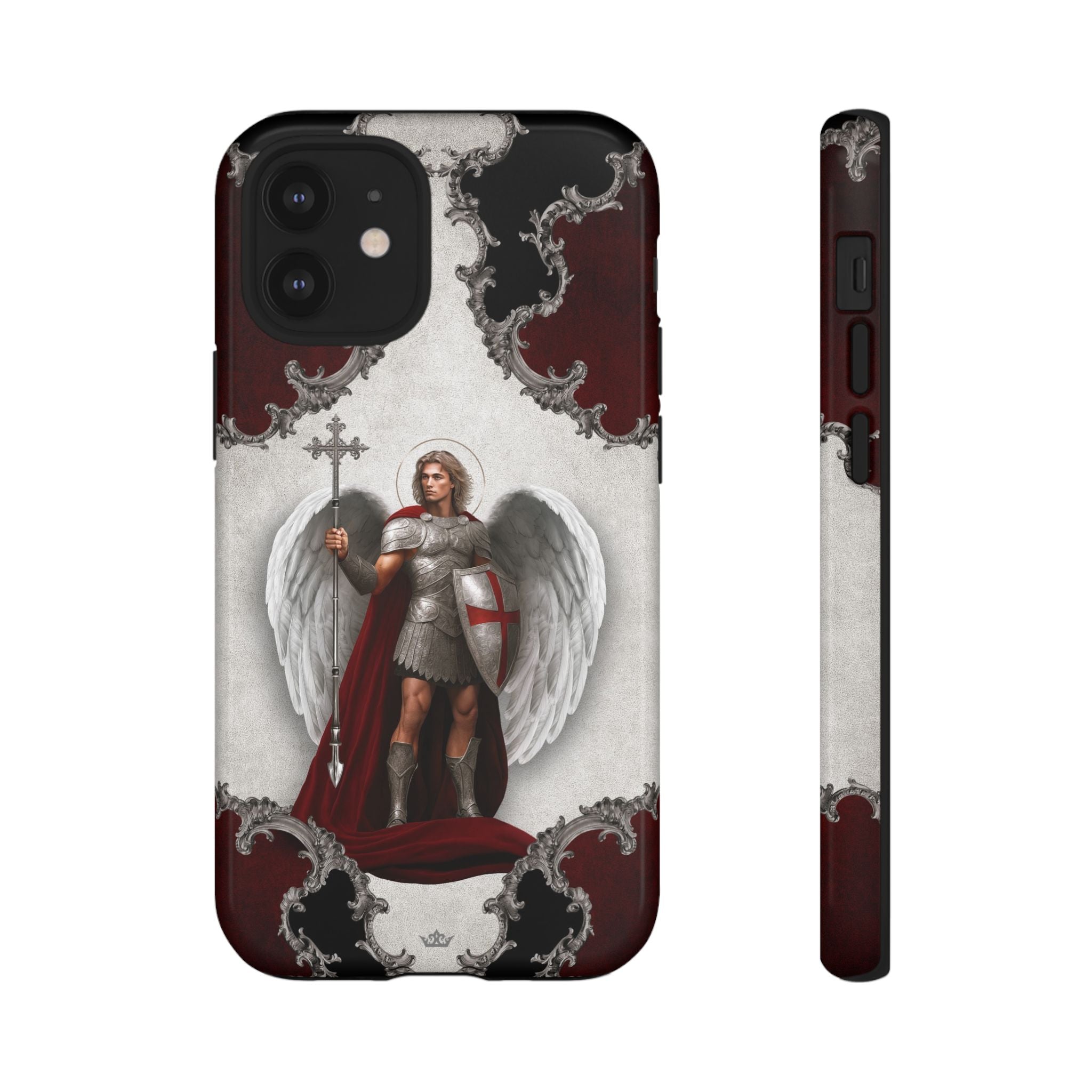 St. Michael the Archangel Victorious Hard Phone Case (Baroque)