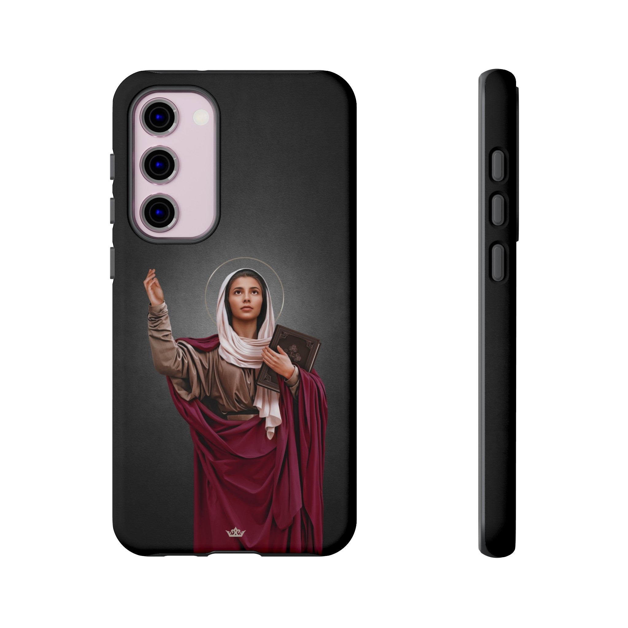 St. Monica Hard Phone Case (Dark)