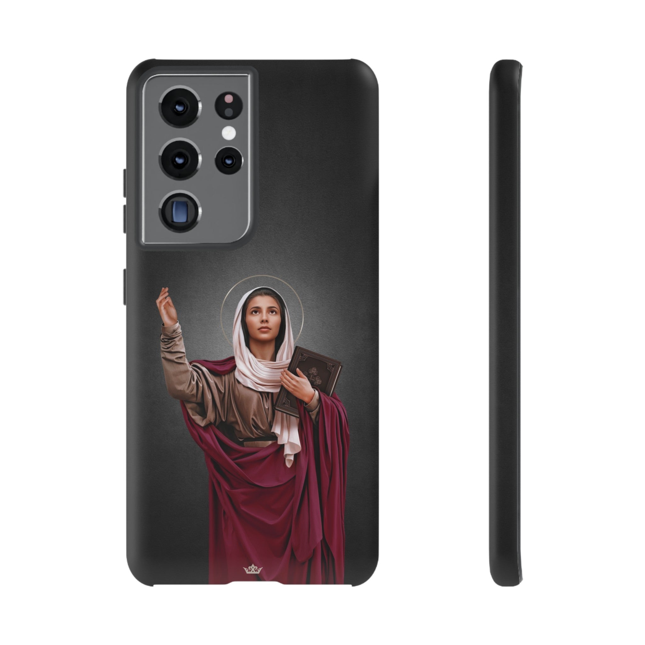 St. Monica Hard Phone Case (Dark)