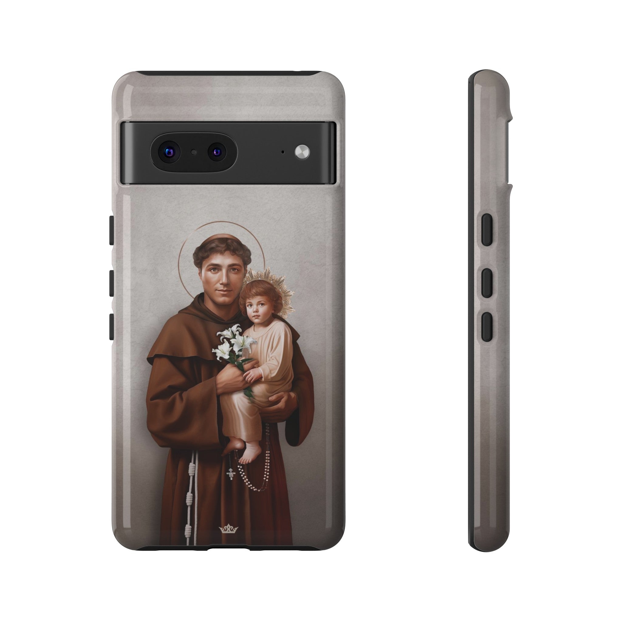 St. Anthony of Padua Hard Phone Case (Light)