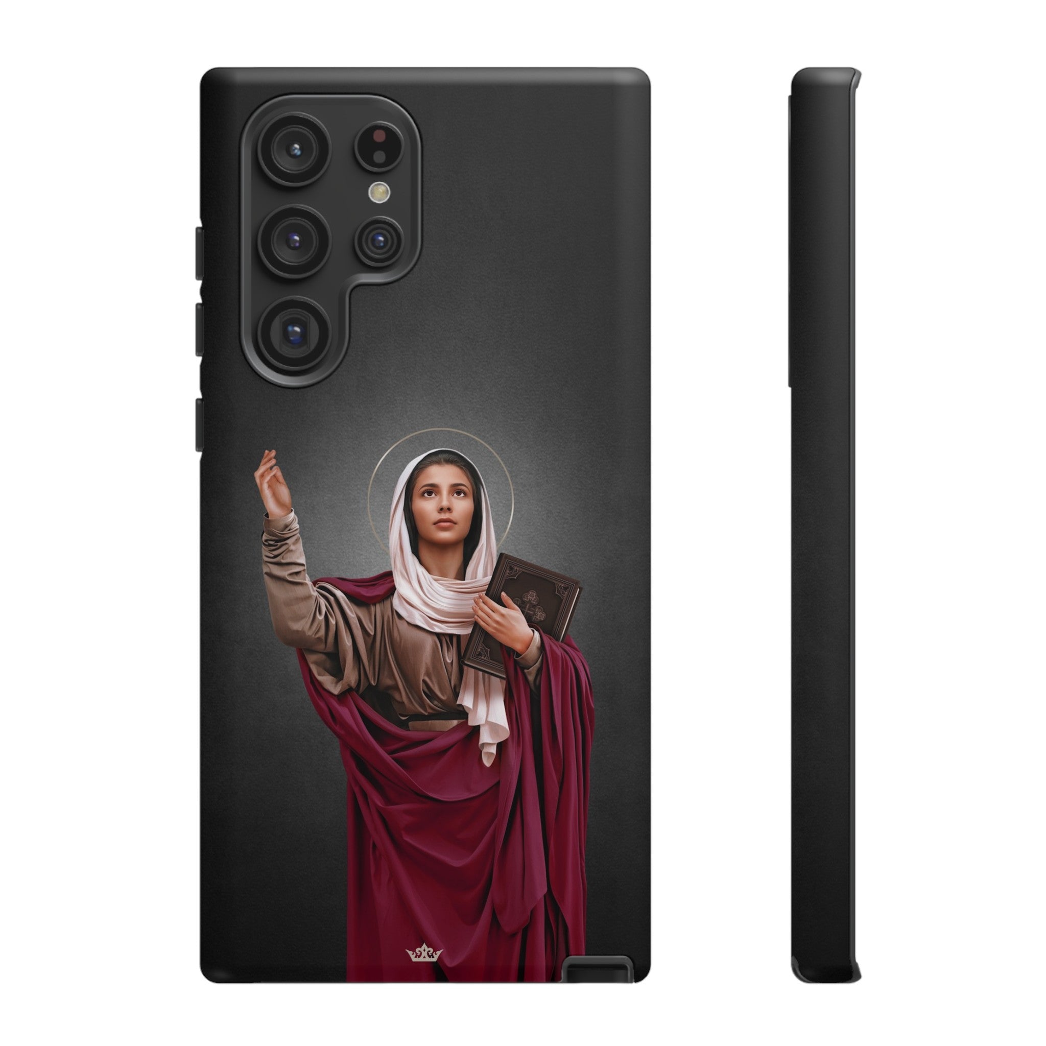 St. Monica Hard Phone Case (Dark)