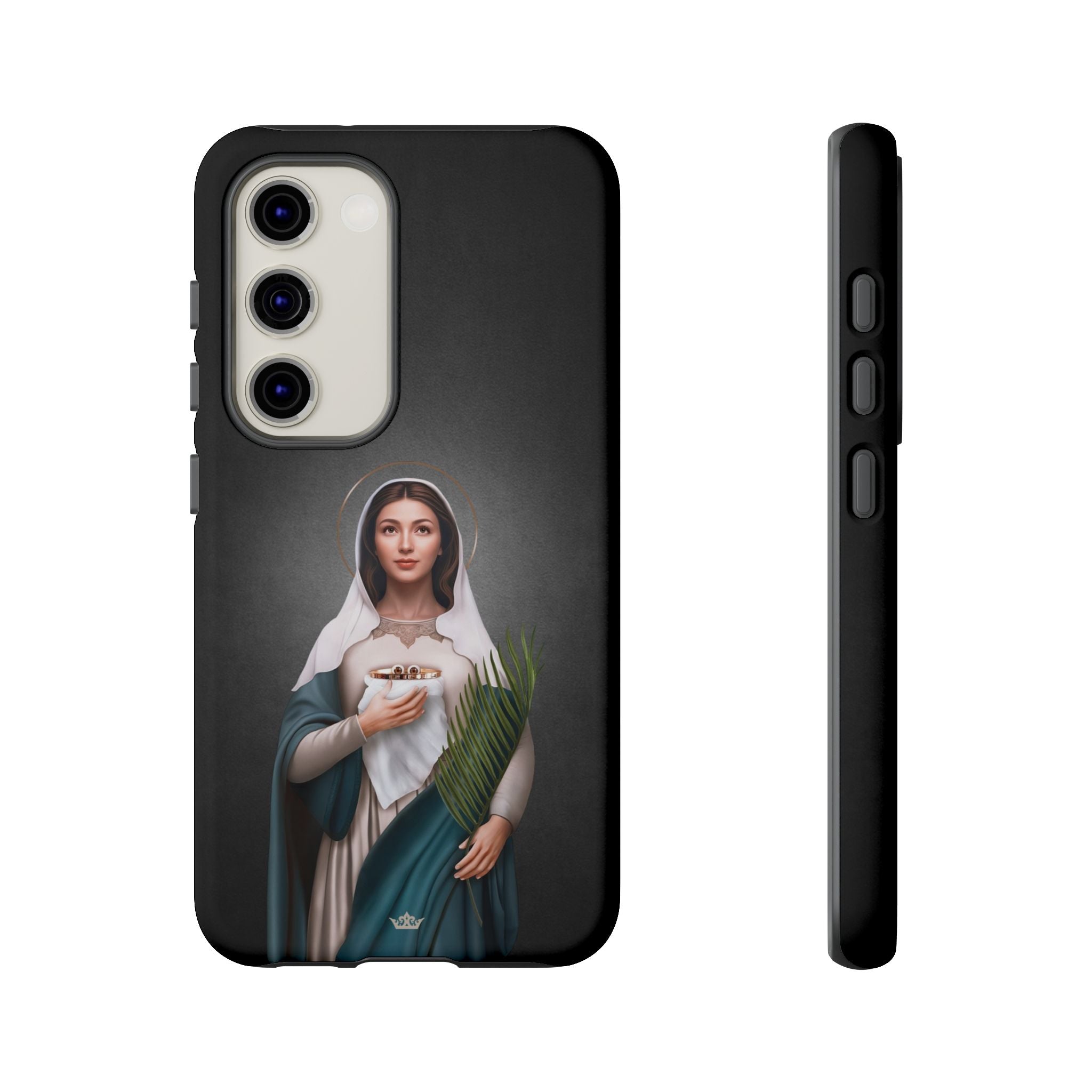 St. Lucy Hard Phone Case (Dark)