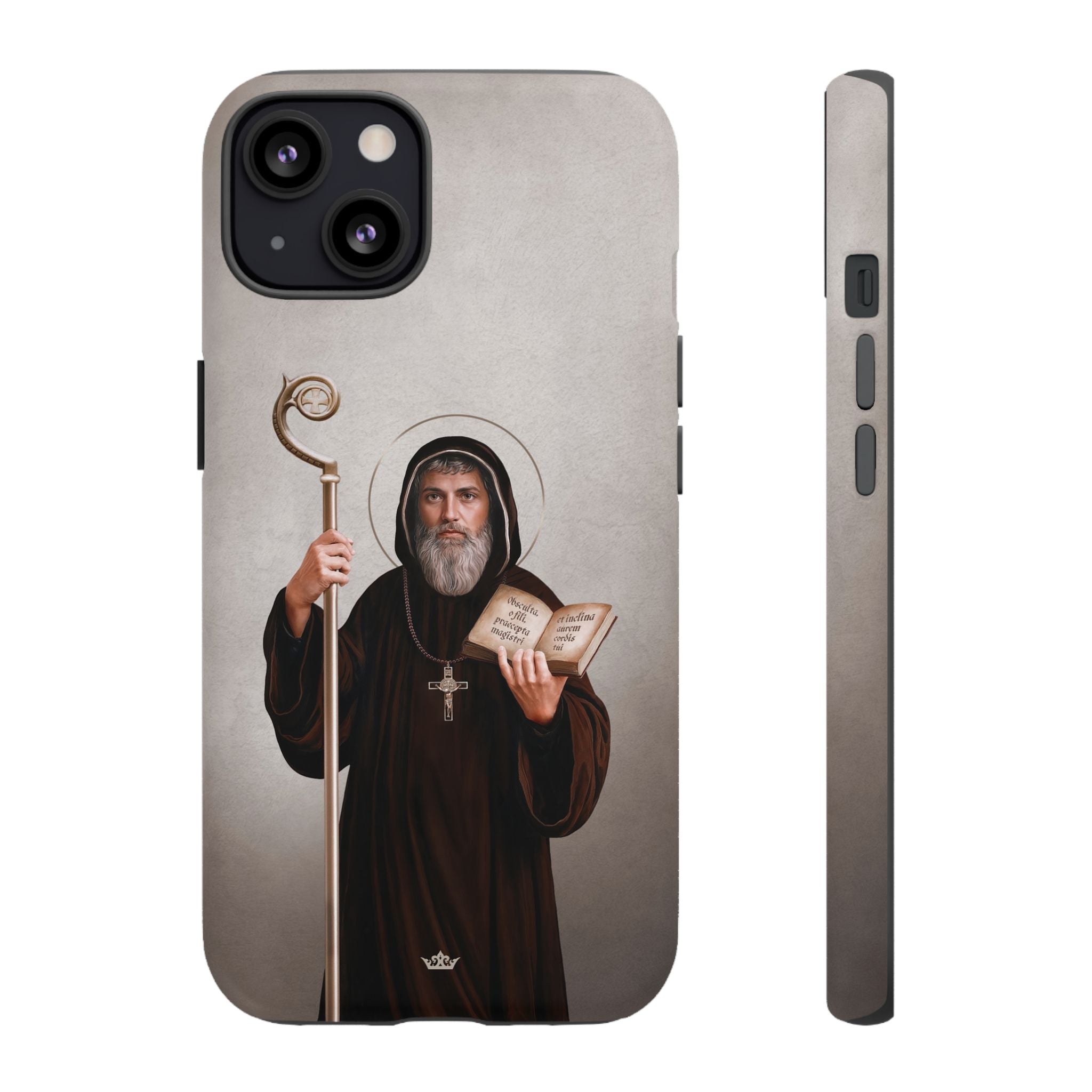 St. Benedict Hard Phone Case (Light)