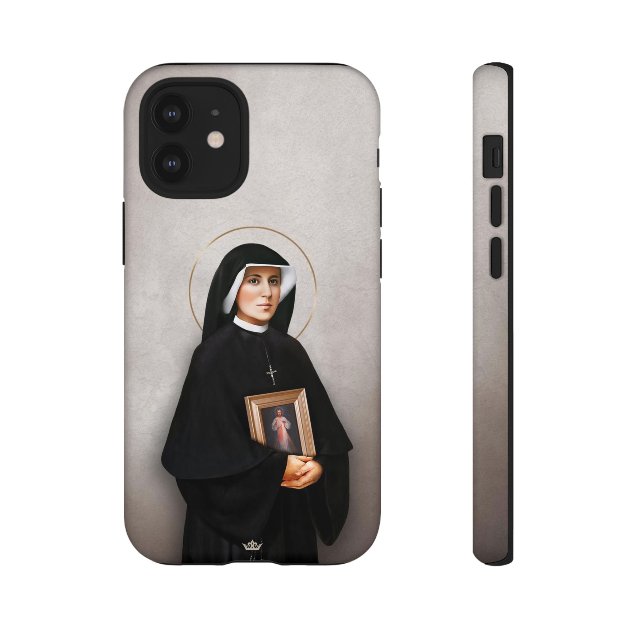 St. Faustina Hard Phone Case (Light)