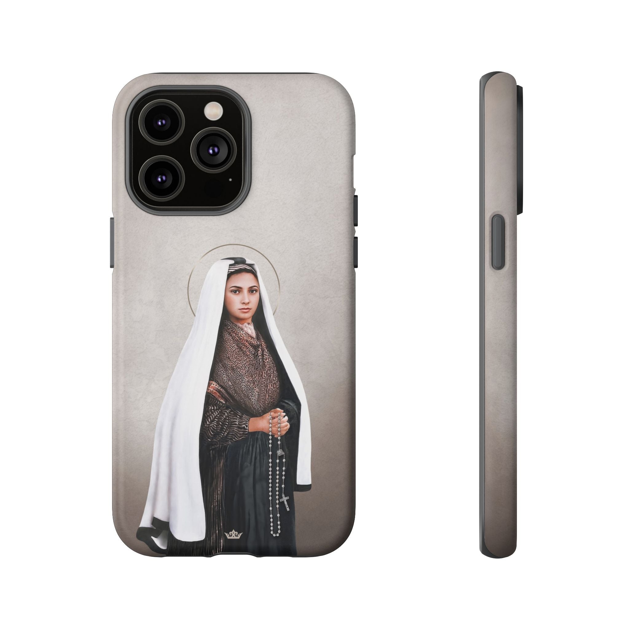 St. Bernadette Hard Phone Case (Light)