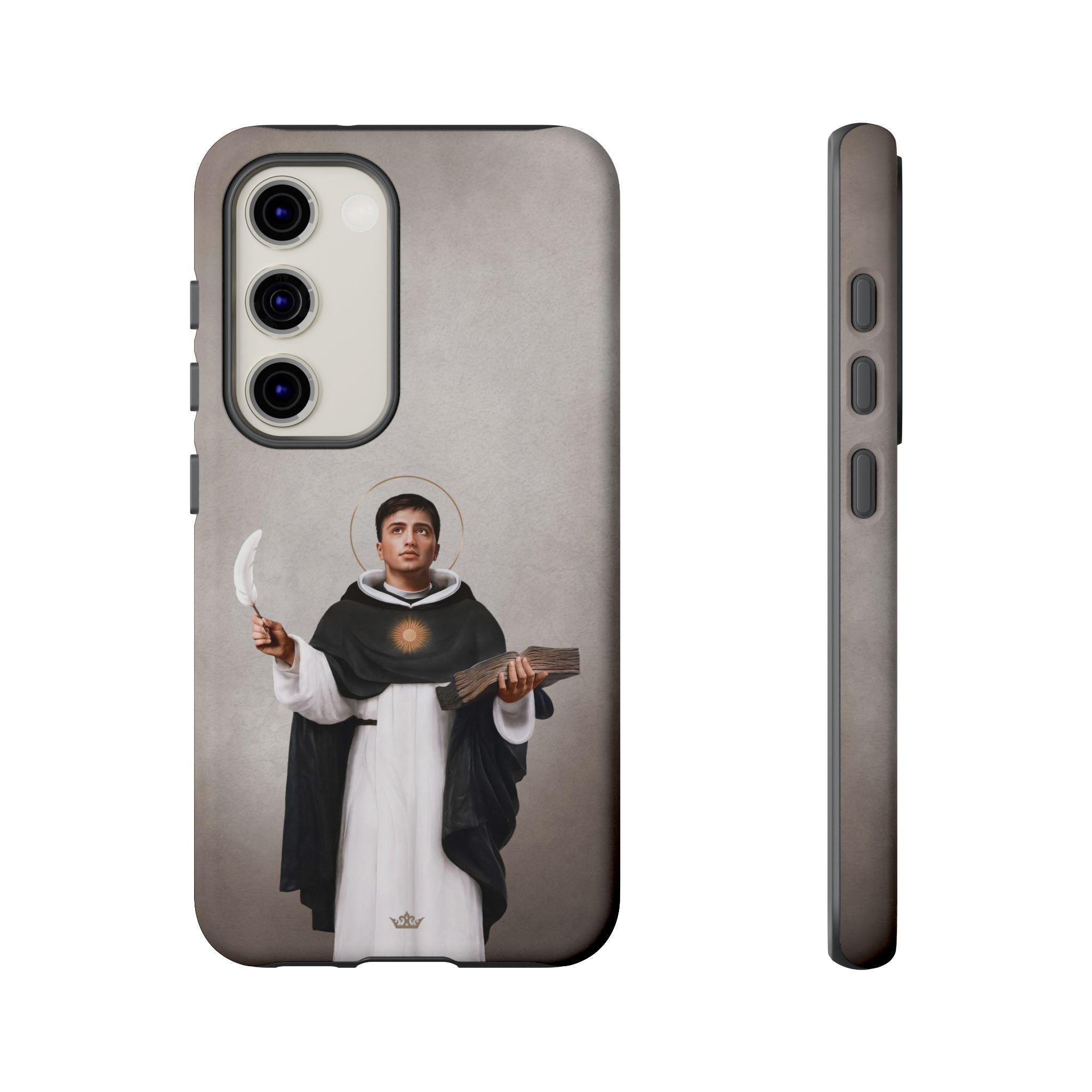 St. Thomas Aquinas Hard Phone Case (Light)