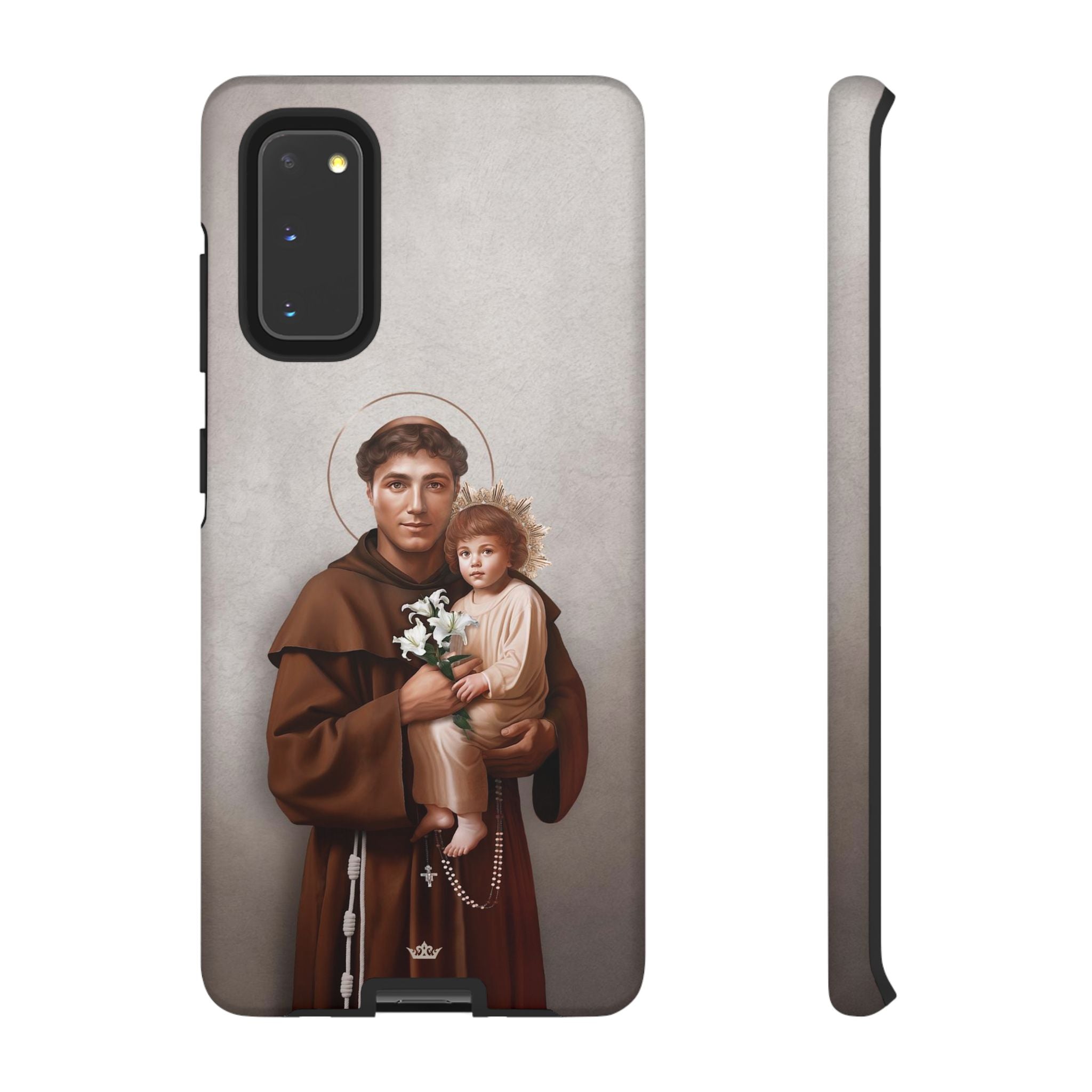 St. Anthony of Padua Hard Phone Case (Light)