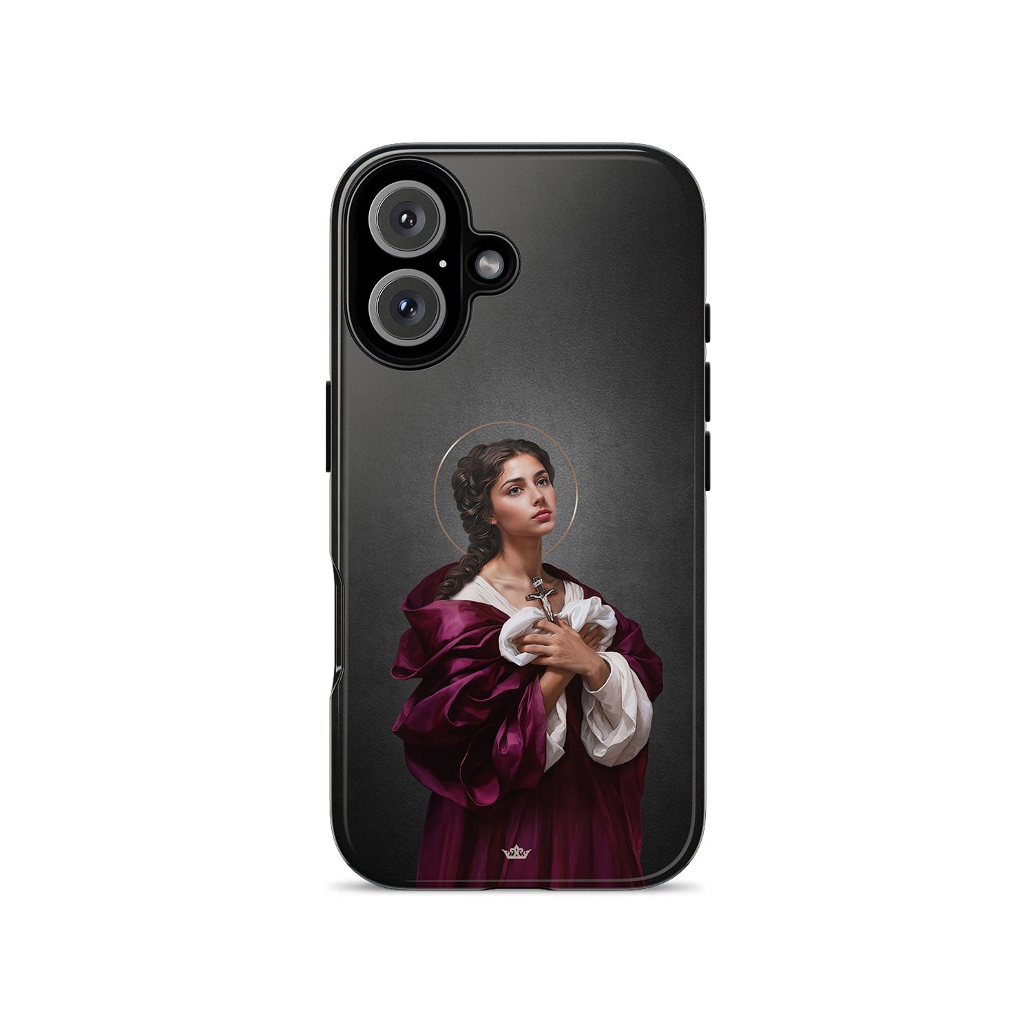 St. Agatha Hard Phone Case (Dark)