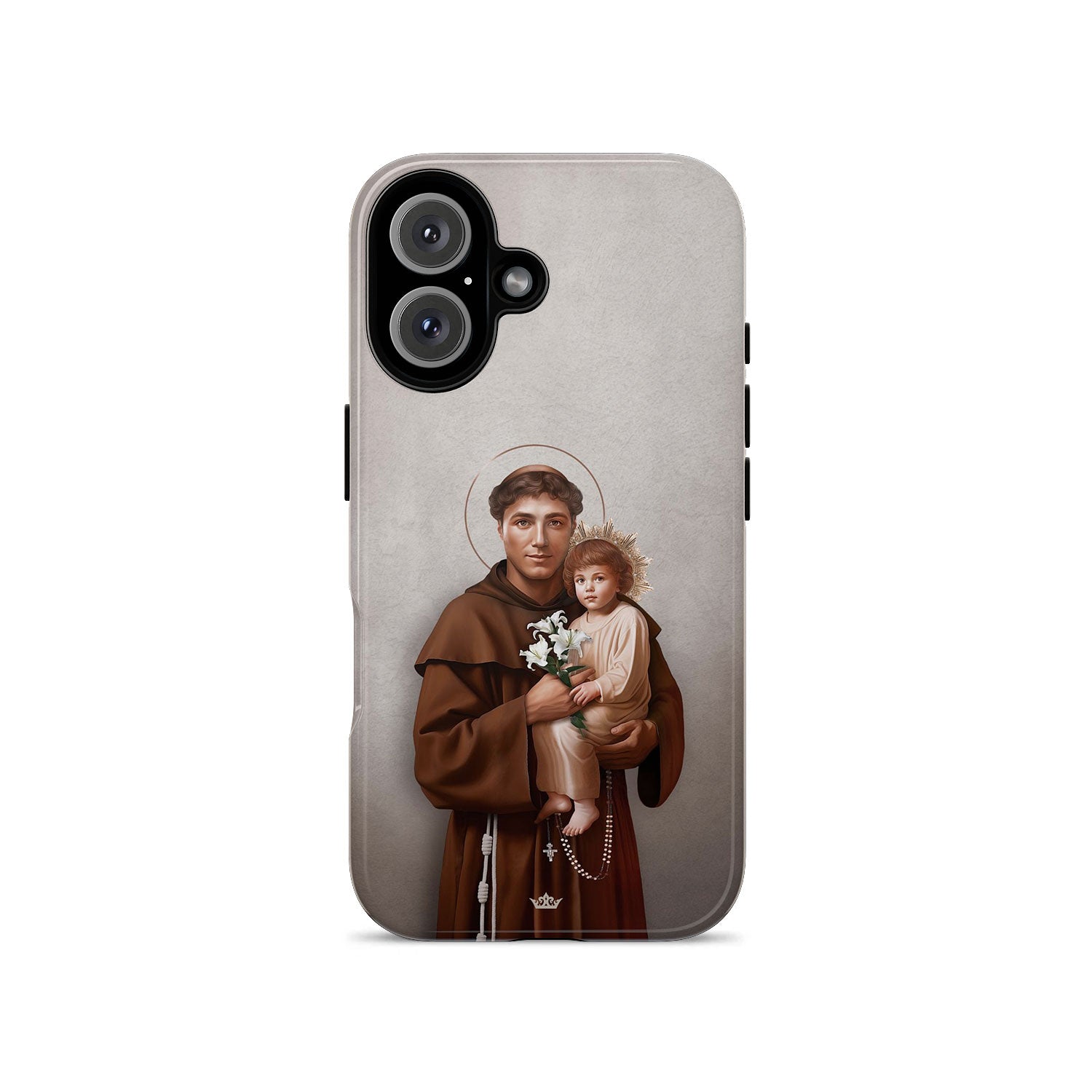 St. Anthony of Padua Hard Phone Case (Light)