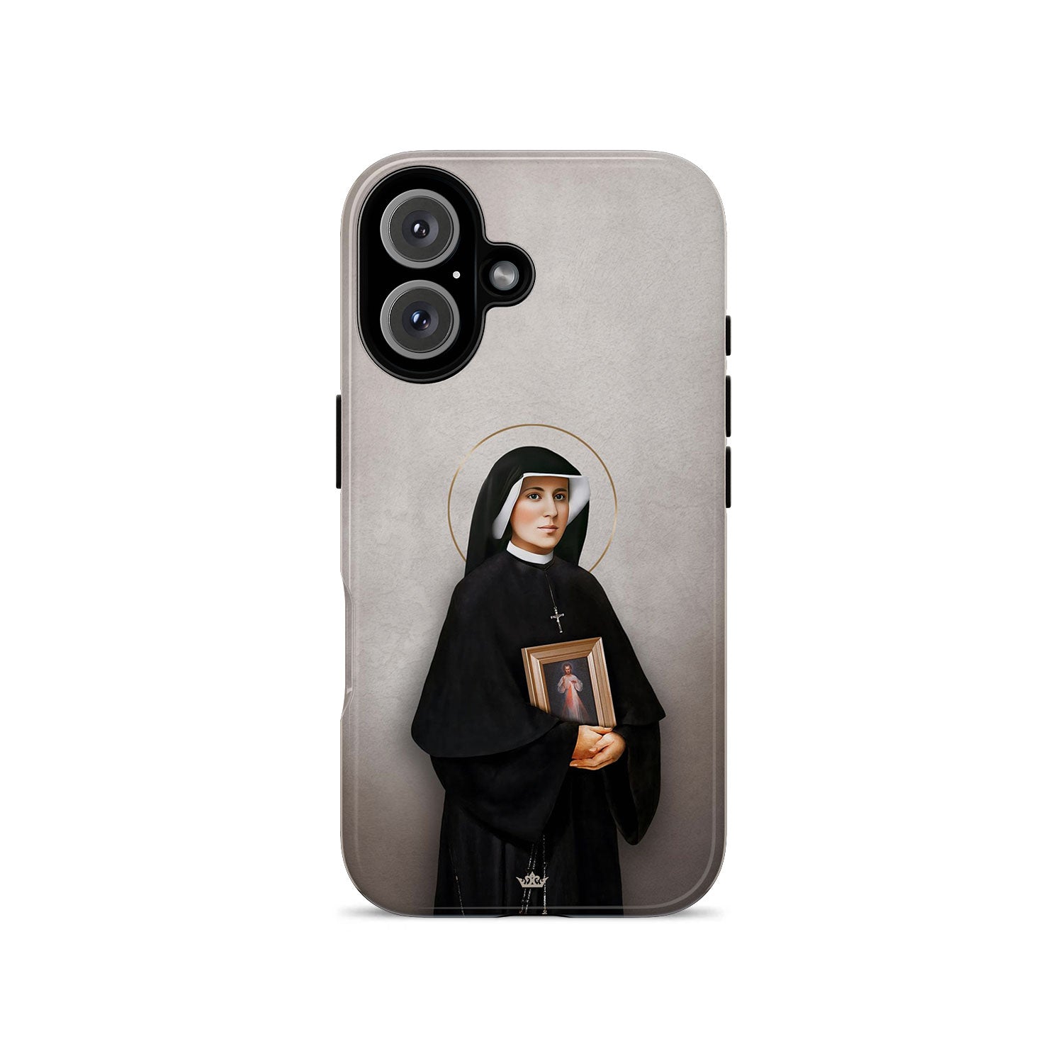 St. Faustina Hard Phone Case (Light)