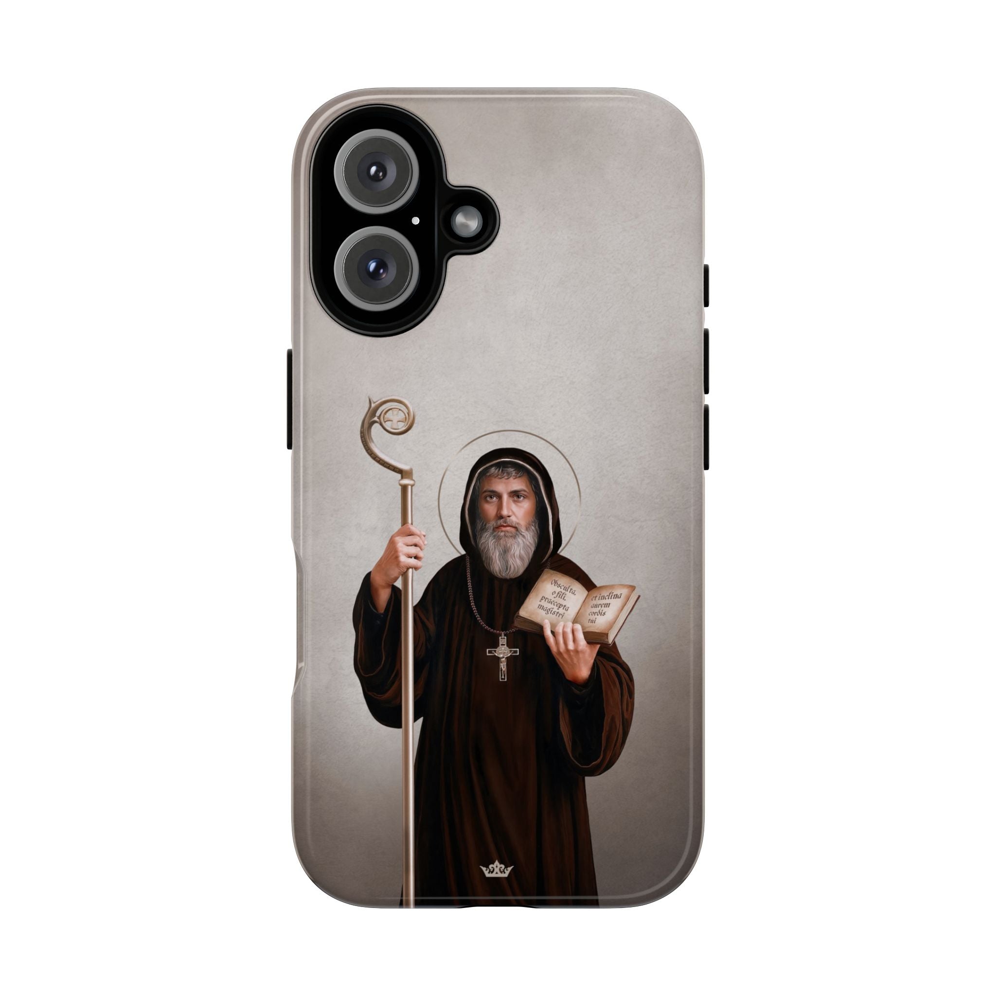 St. Benedict Hard Phone Case (Light)