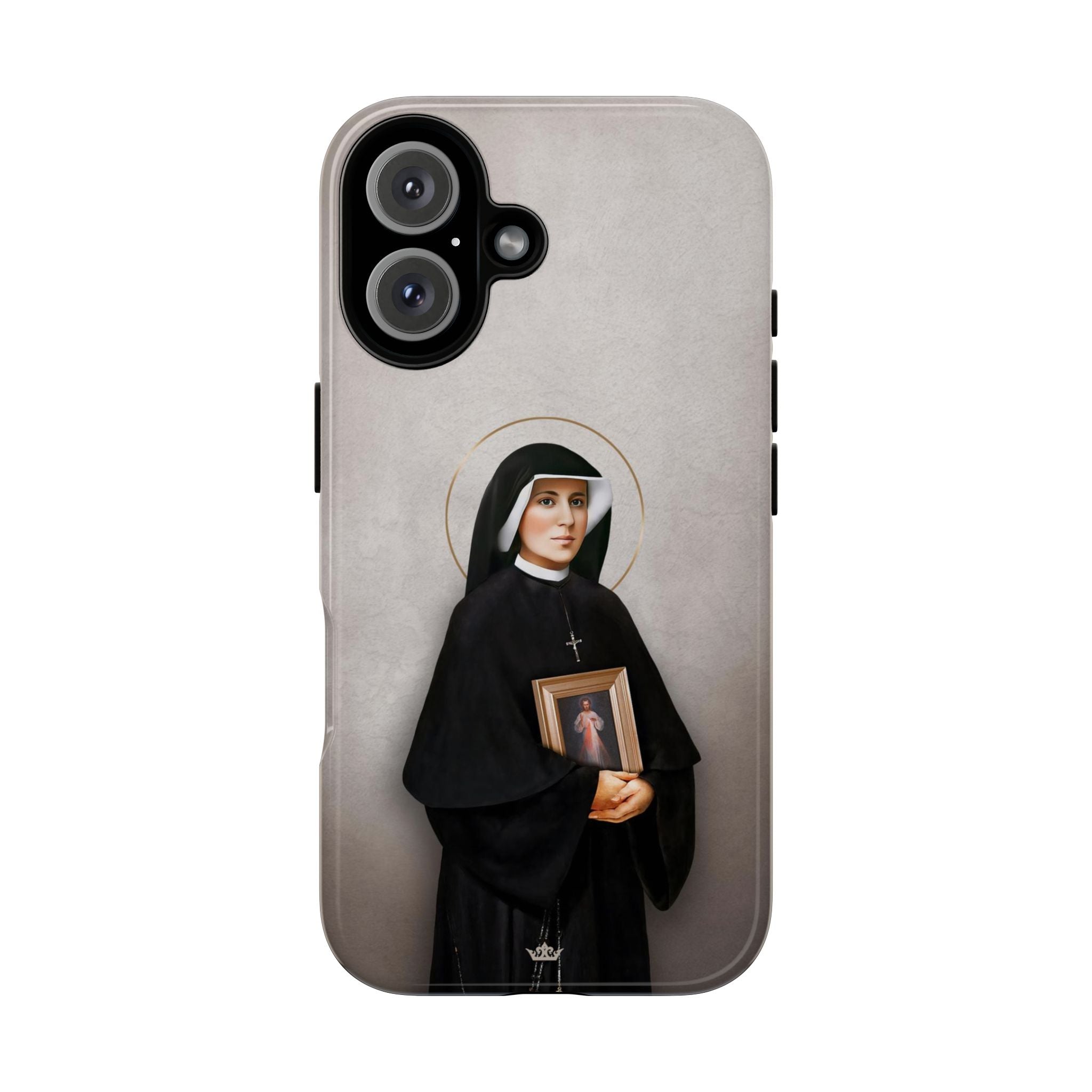 St. Faustina Hard Phone Case (Light)