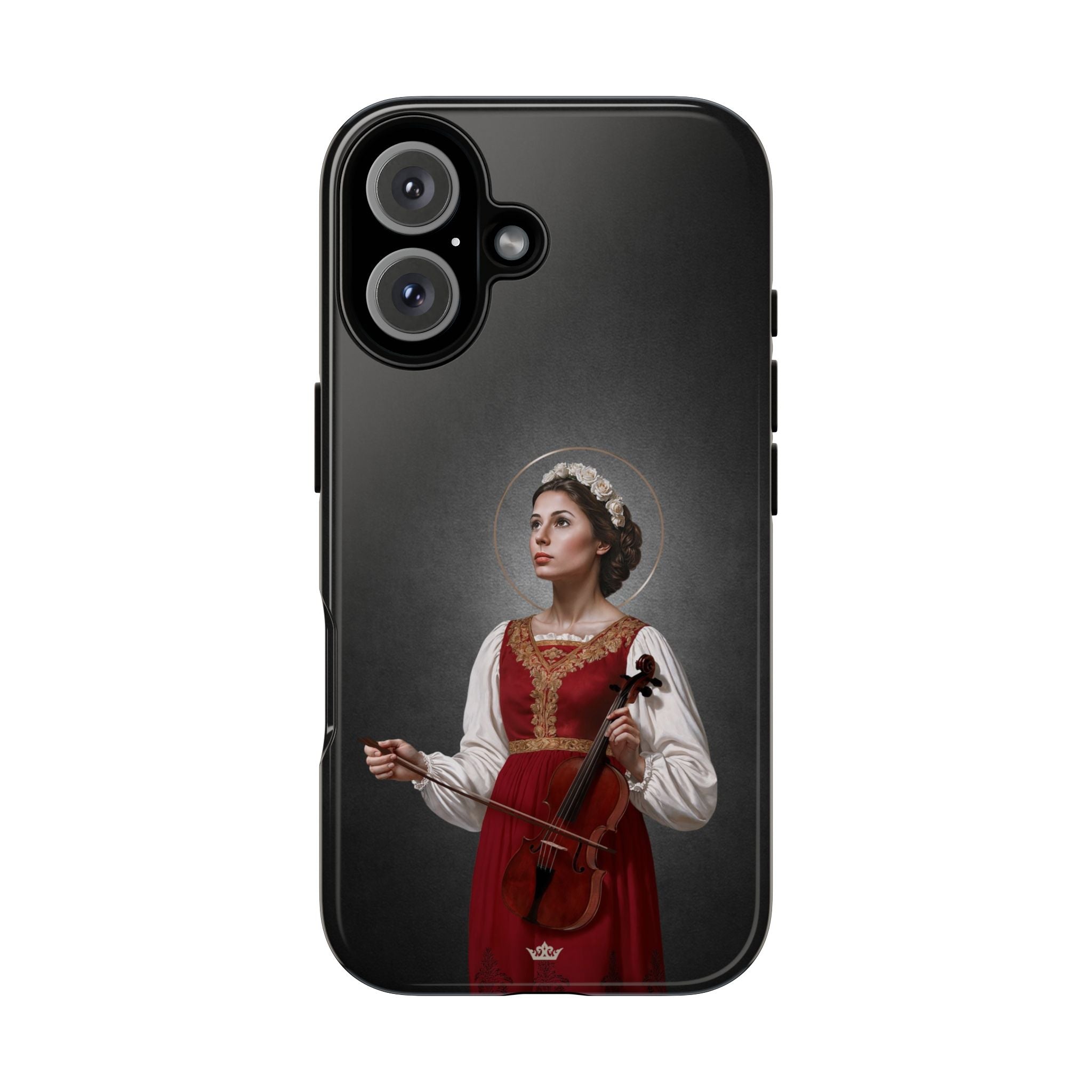 St. Cecilia Hard Phone Case (Dark)