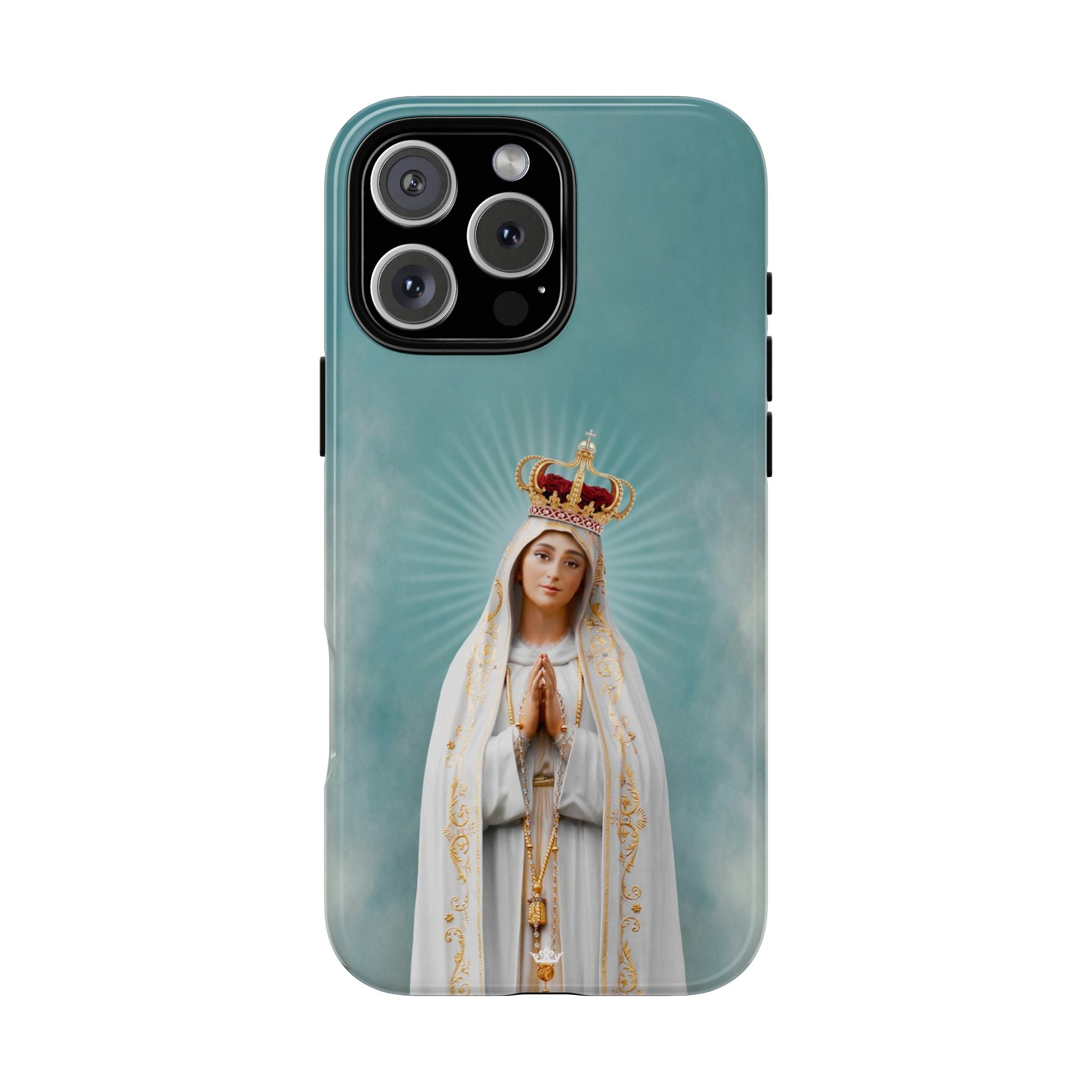 Our Lady of Fatima Hard Phone Case