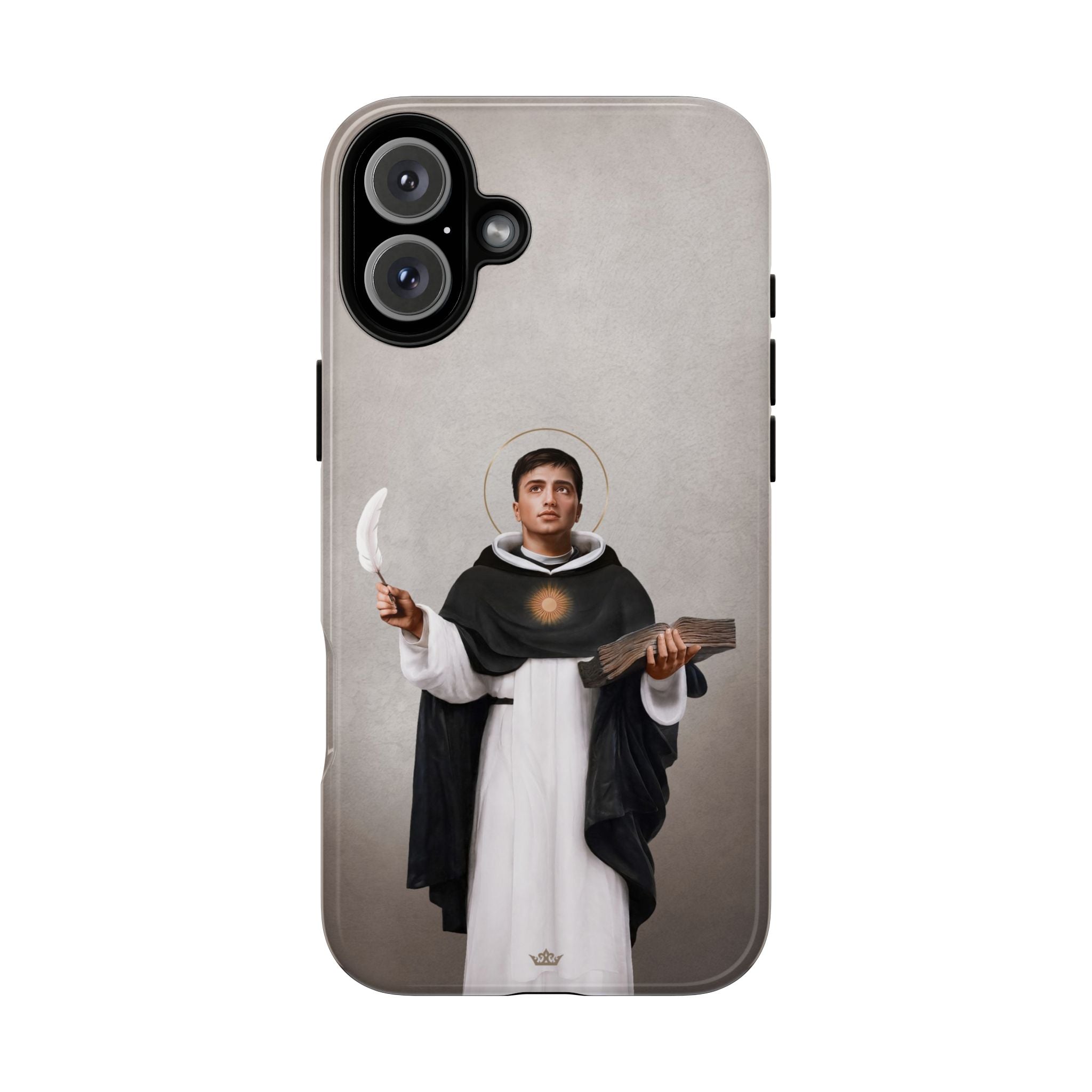 St. Thomas Aquinas Hard Phone Case (Light)