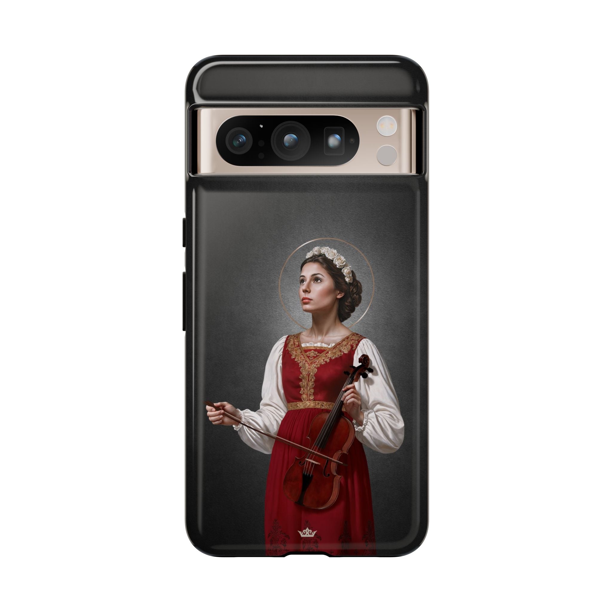 St. Cecilia Hard Phone Case (Dark)