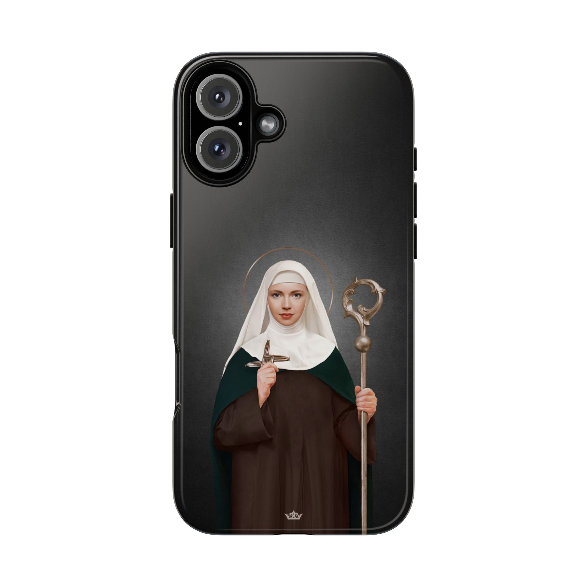 St. Brigid of Ireland Hard Phone Case (Dark)