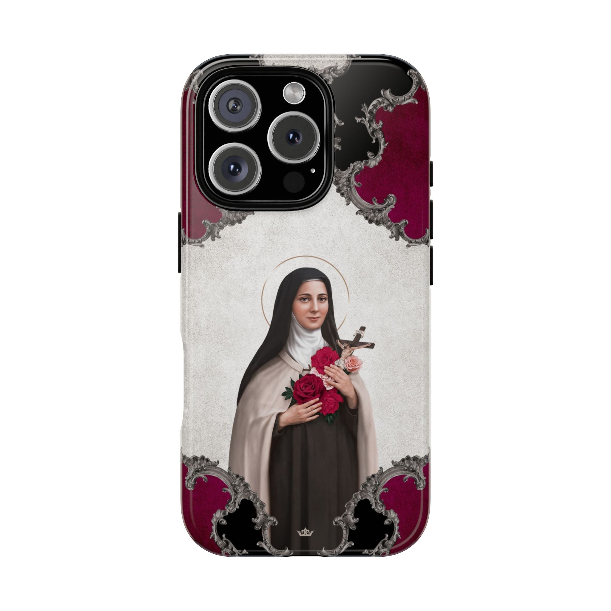 St. Therese of Lisieux Hard Phone Case (Baroque)