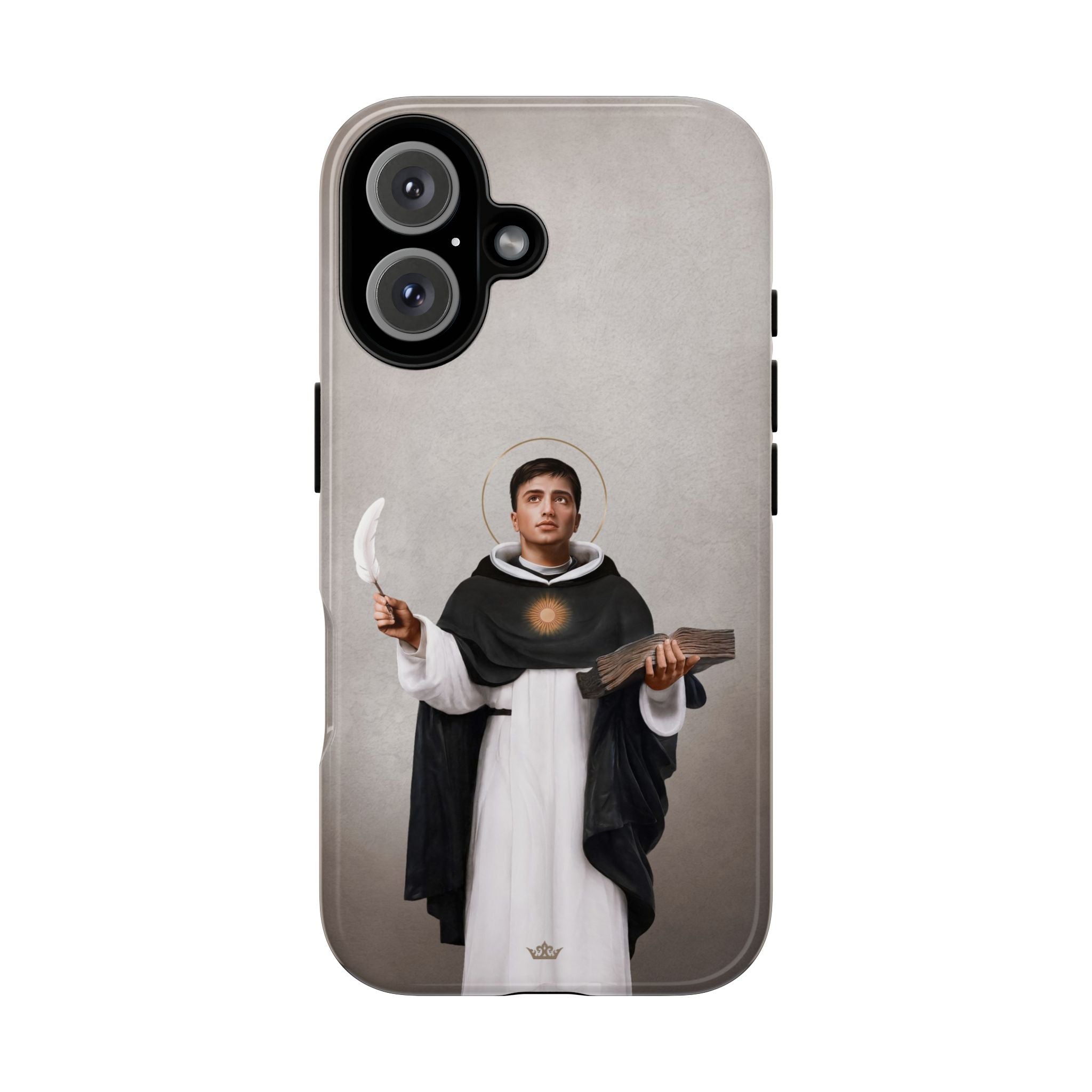 St. Thomas Aquinas Hard Phone Case (Light)