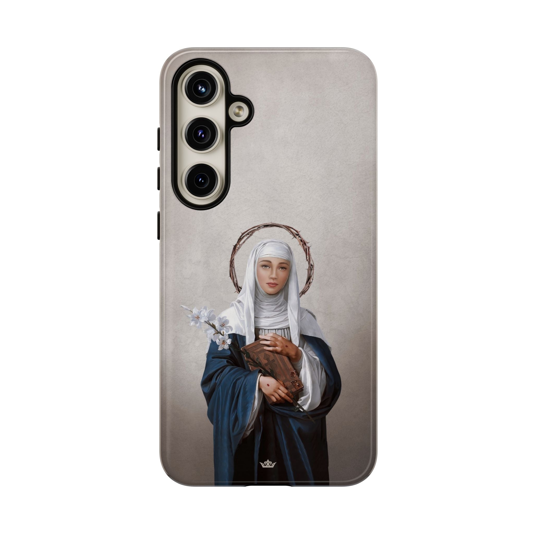 St. Catherine of Siena Hard Phone Case (Light)