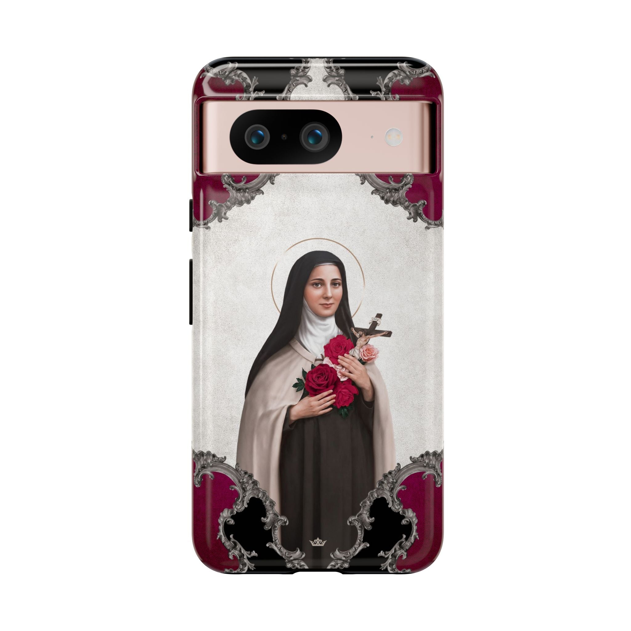 St. Therese of Lisieux Hard Phone Case (Baroque)