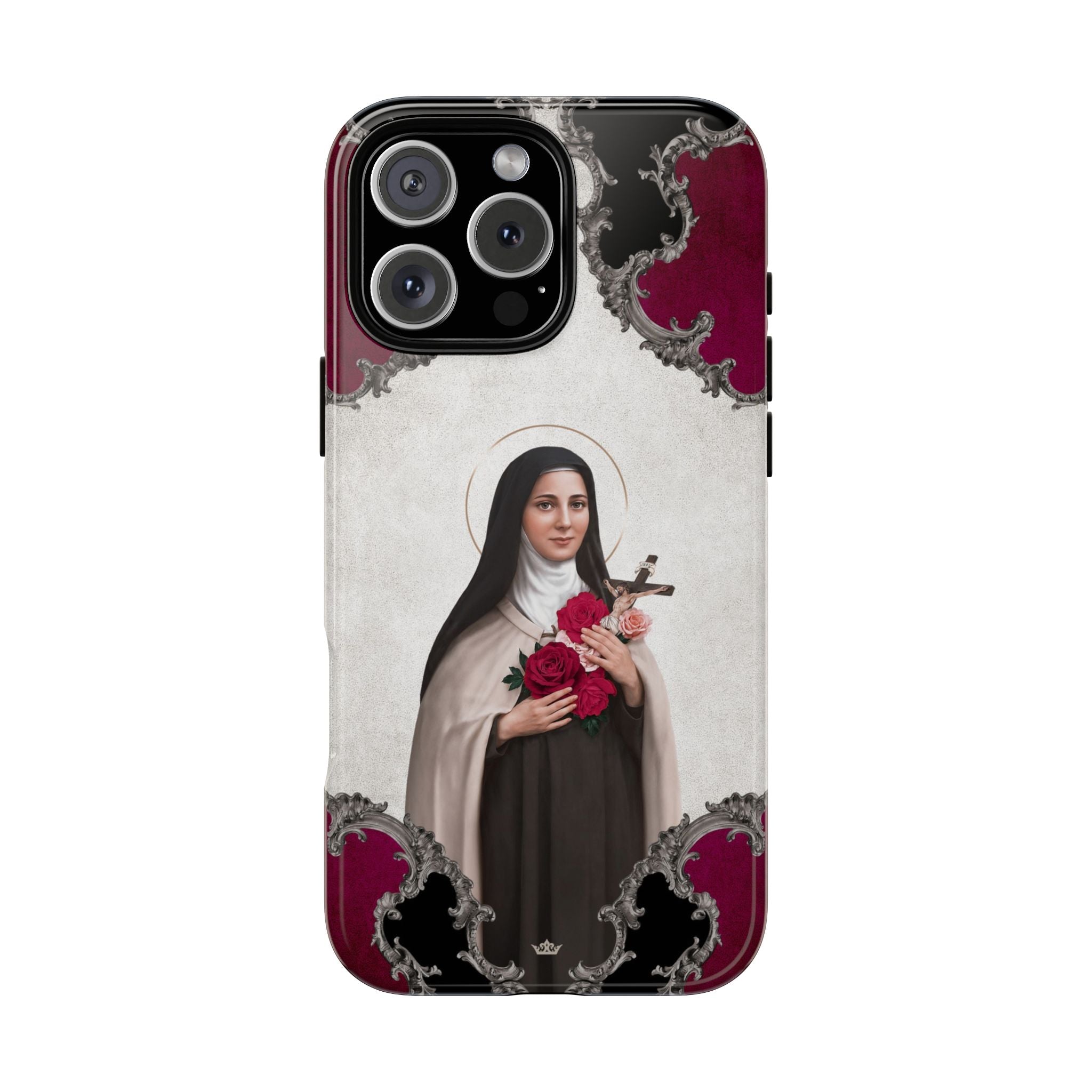 St. Therese of Lisieux Hard Phone Case (Baroque)