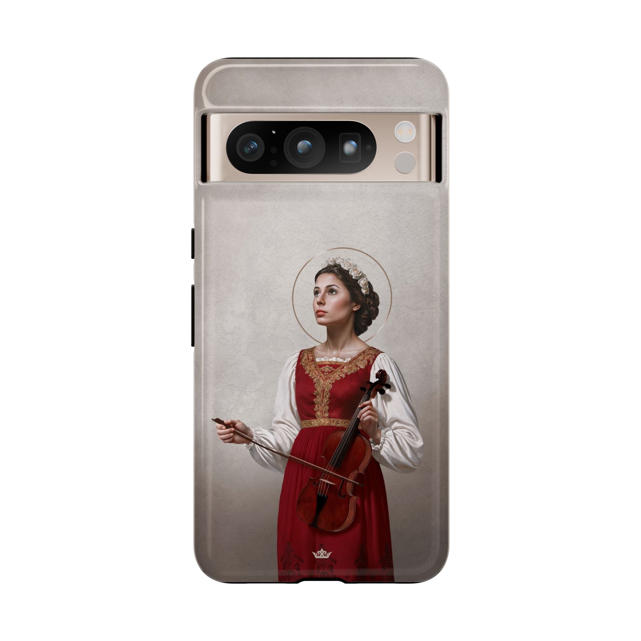 St. Cecilia Hard Phone Case (Light)