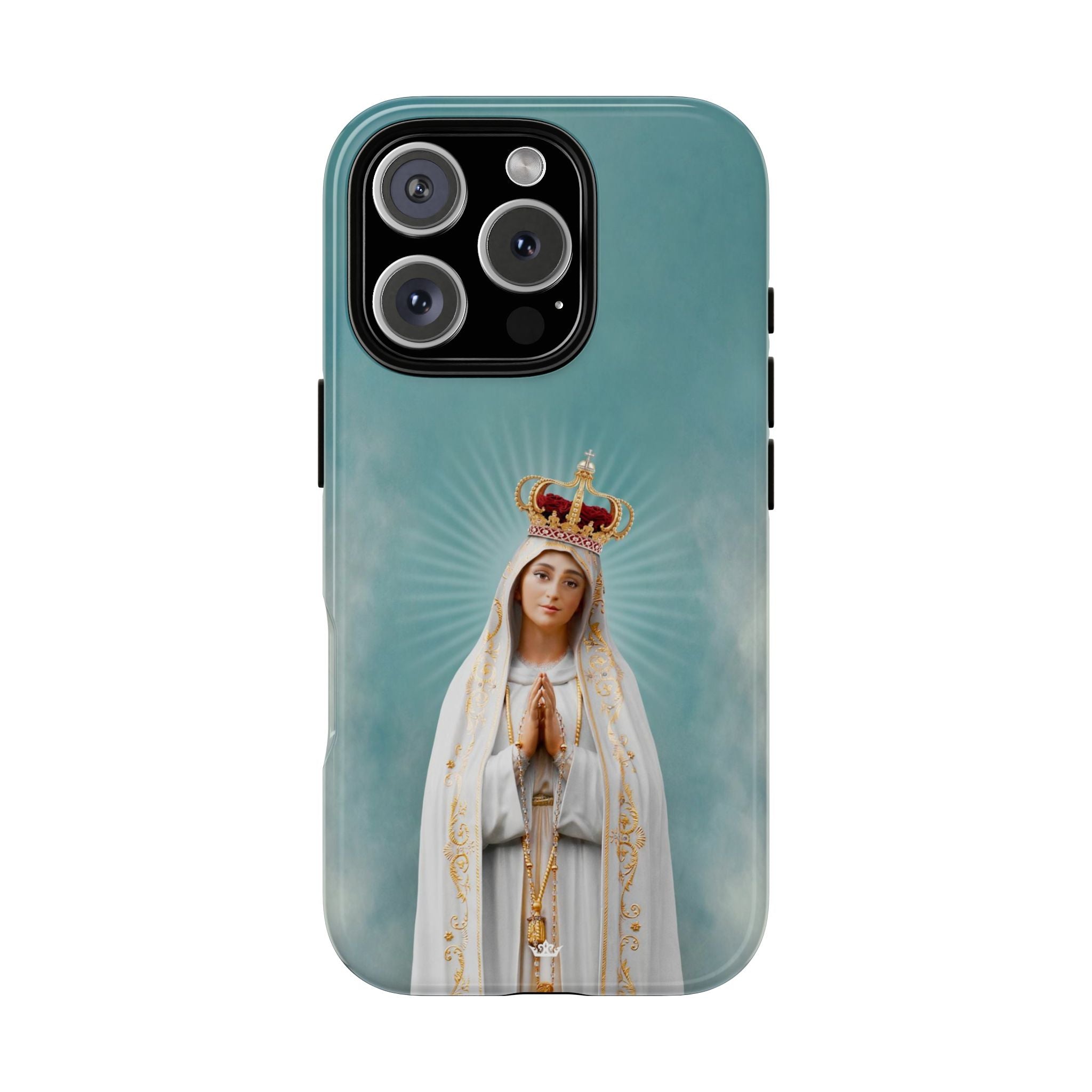 Our Lady of Fatima Hard Phone Case