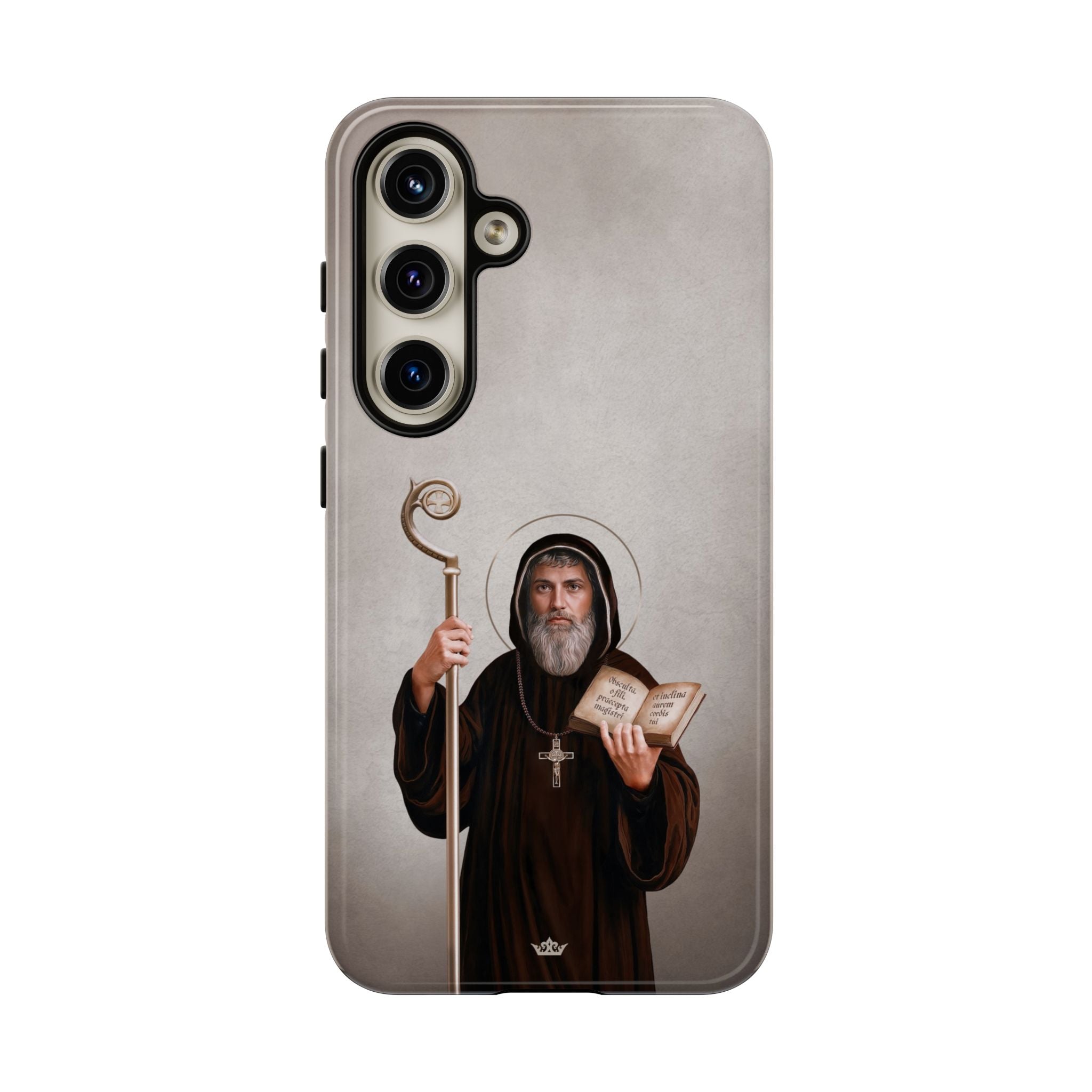 St. Benedict Hard Phone Case (Light)