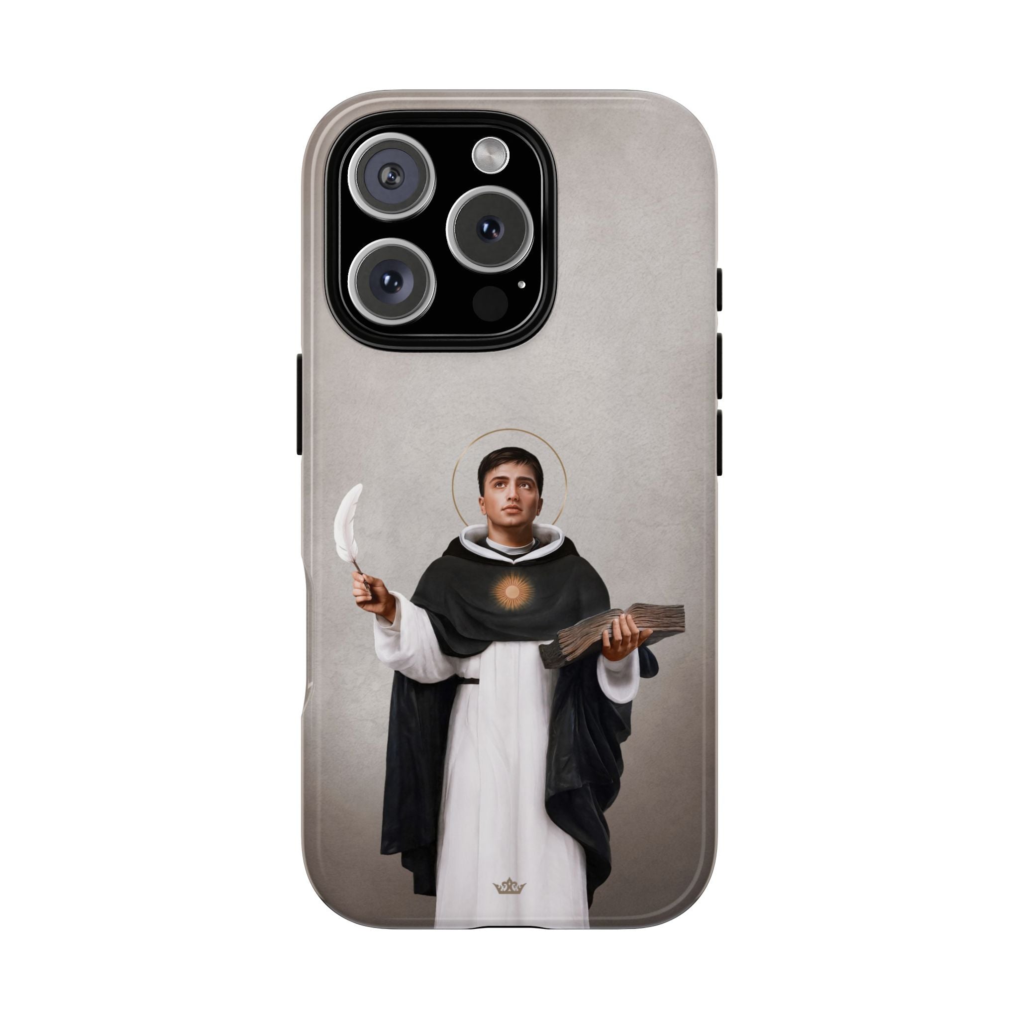 St. Thomas Aquinas Hard Phone Case (Light)