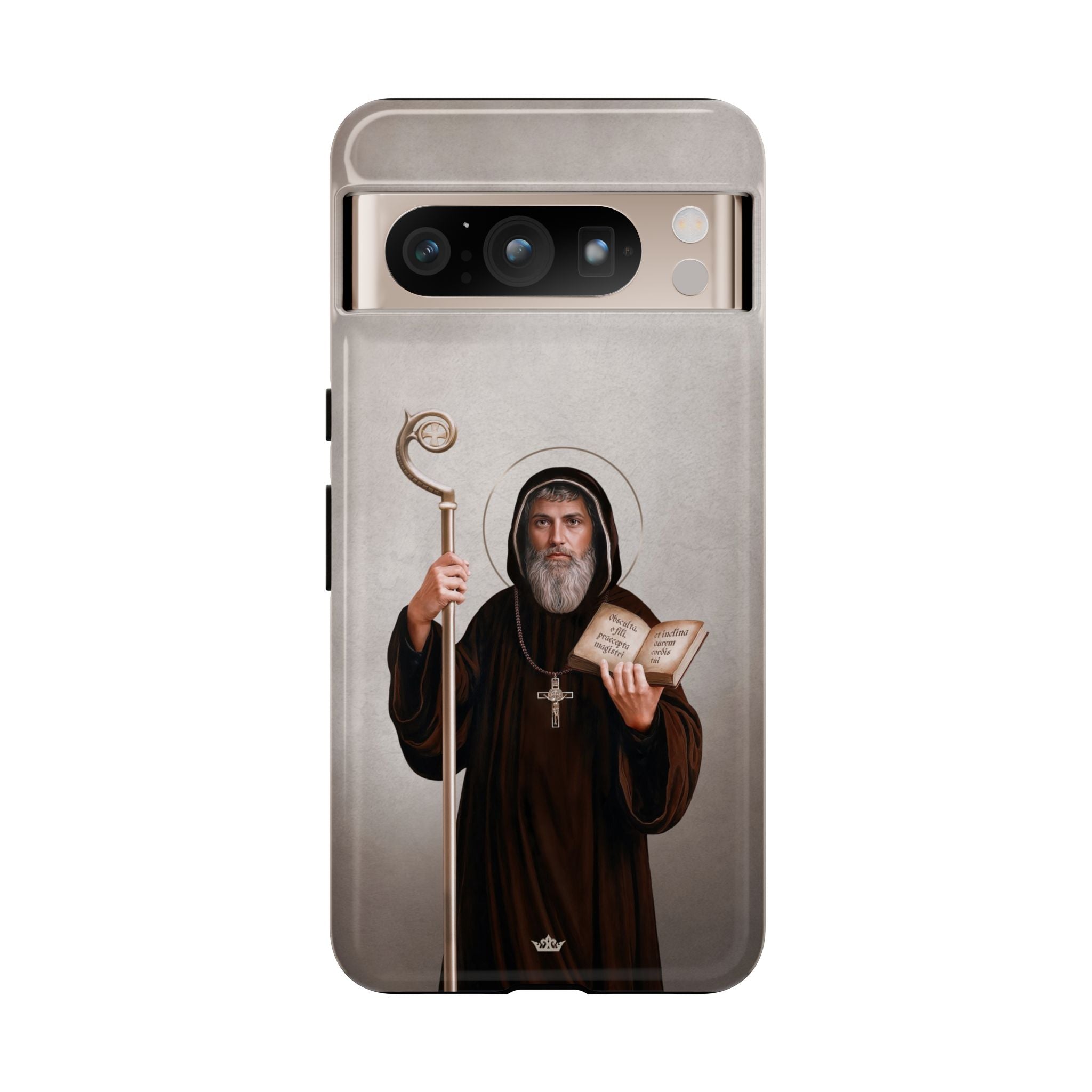 St. Benedict Hard Phone Case (Light)