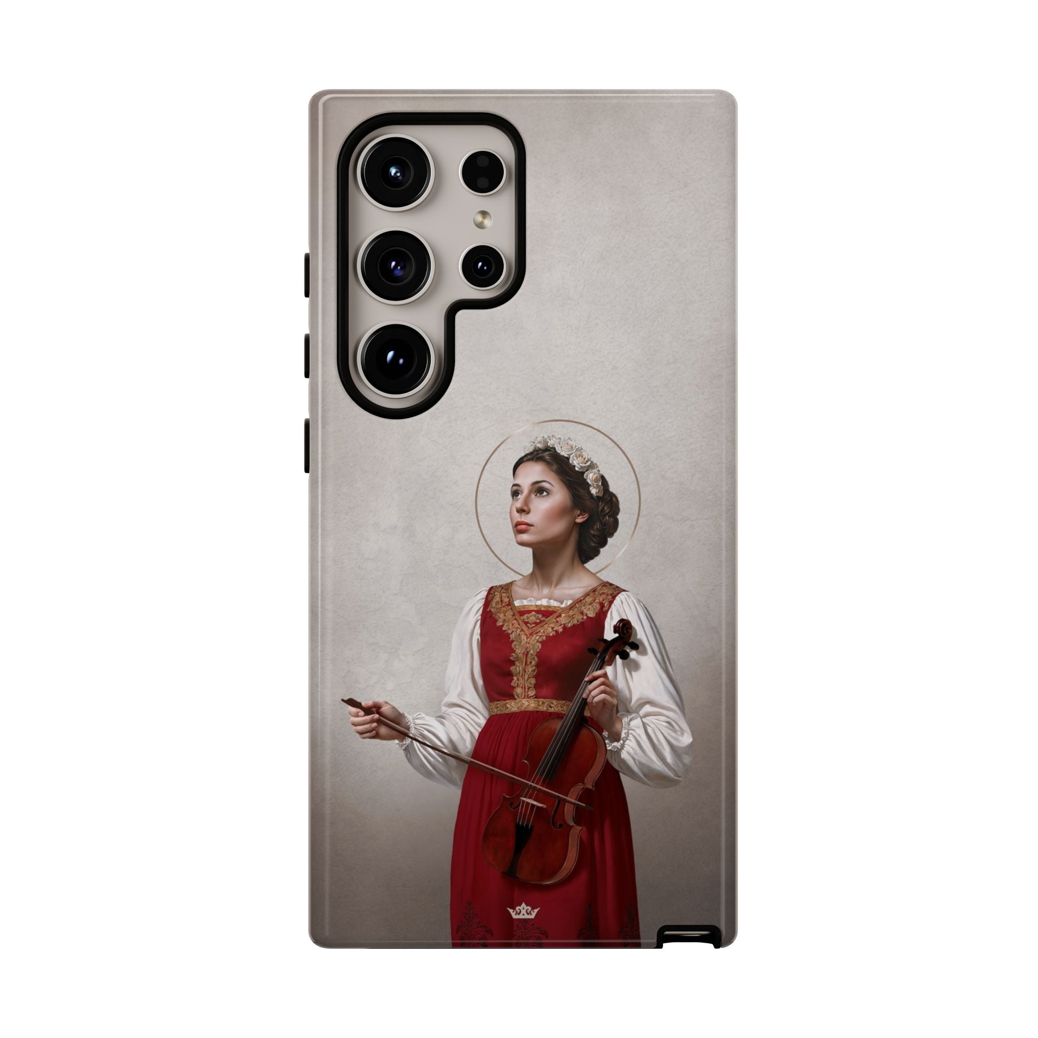 St. Cecilia Hard Phone Case (Light)