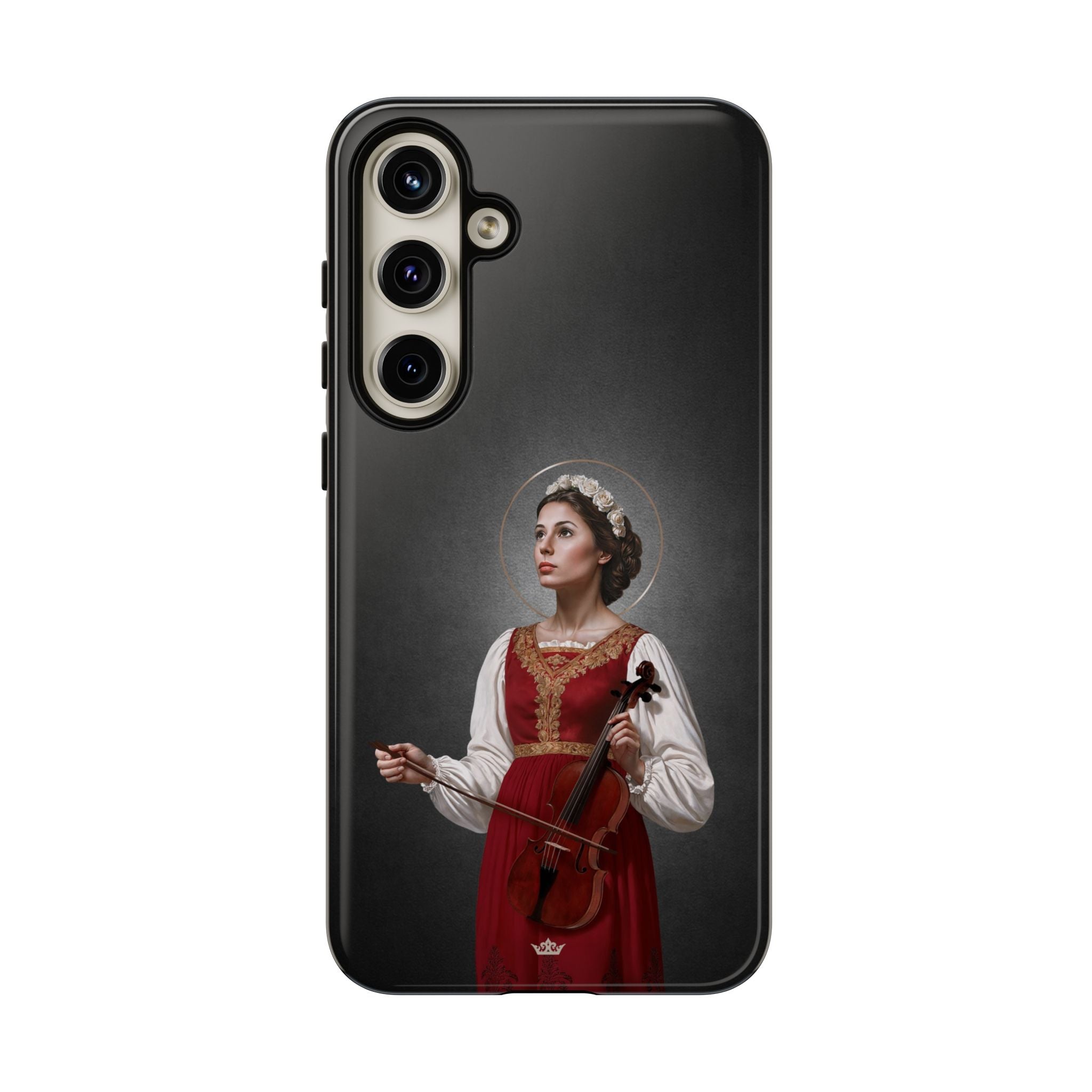 St. Cecilia Hard Phone Case (Dark)